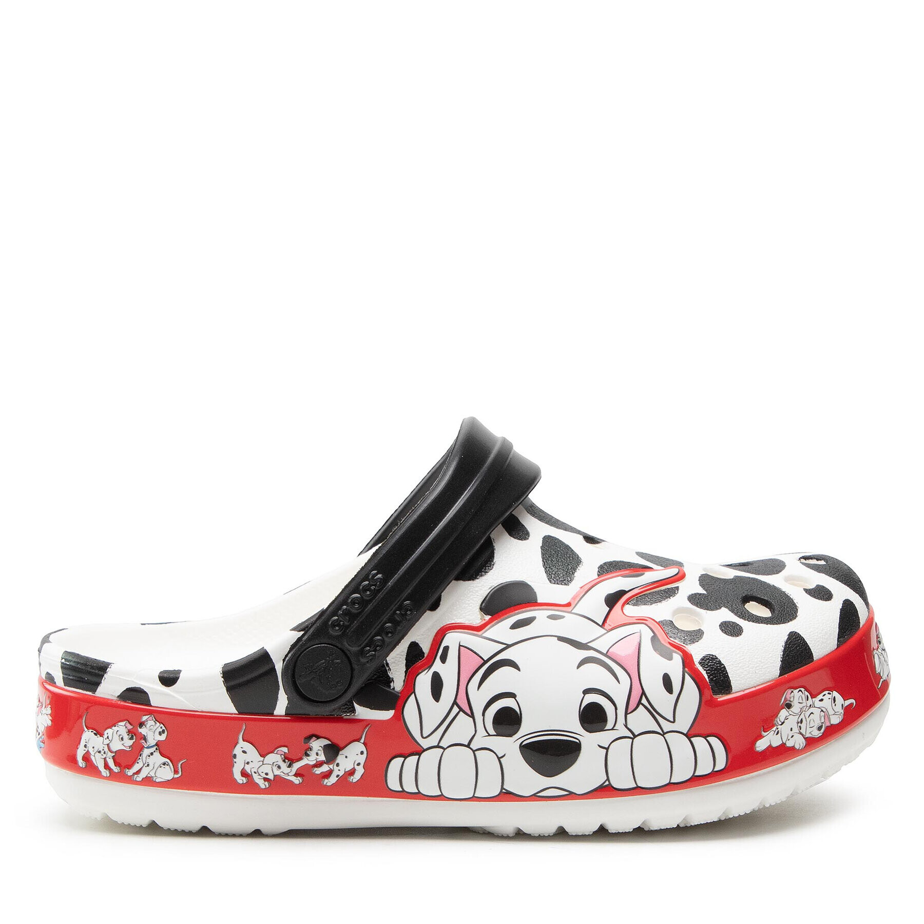 Crocs Șlapi Fl 101 Dalmatians Clog K 207483 Alb - Pled.ro