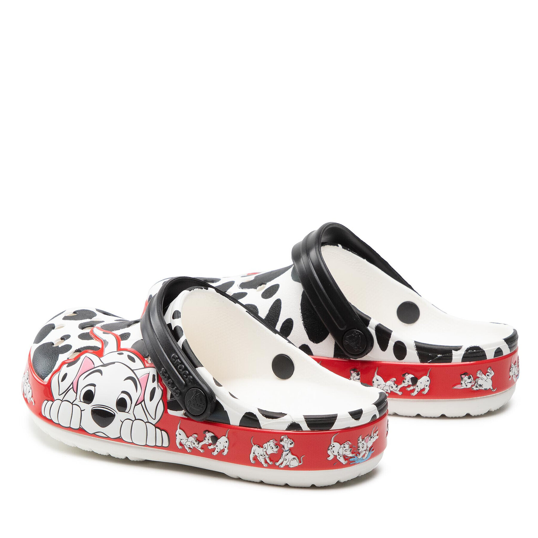 Crocs Șlapi Fl 101 Dalmatians Clog K 207483 Alb - Pled.ro