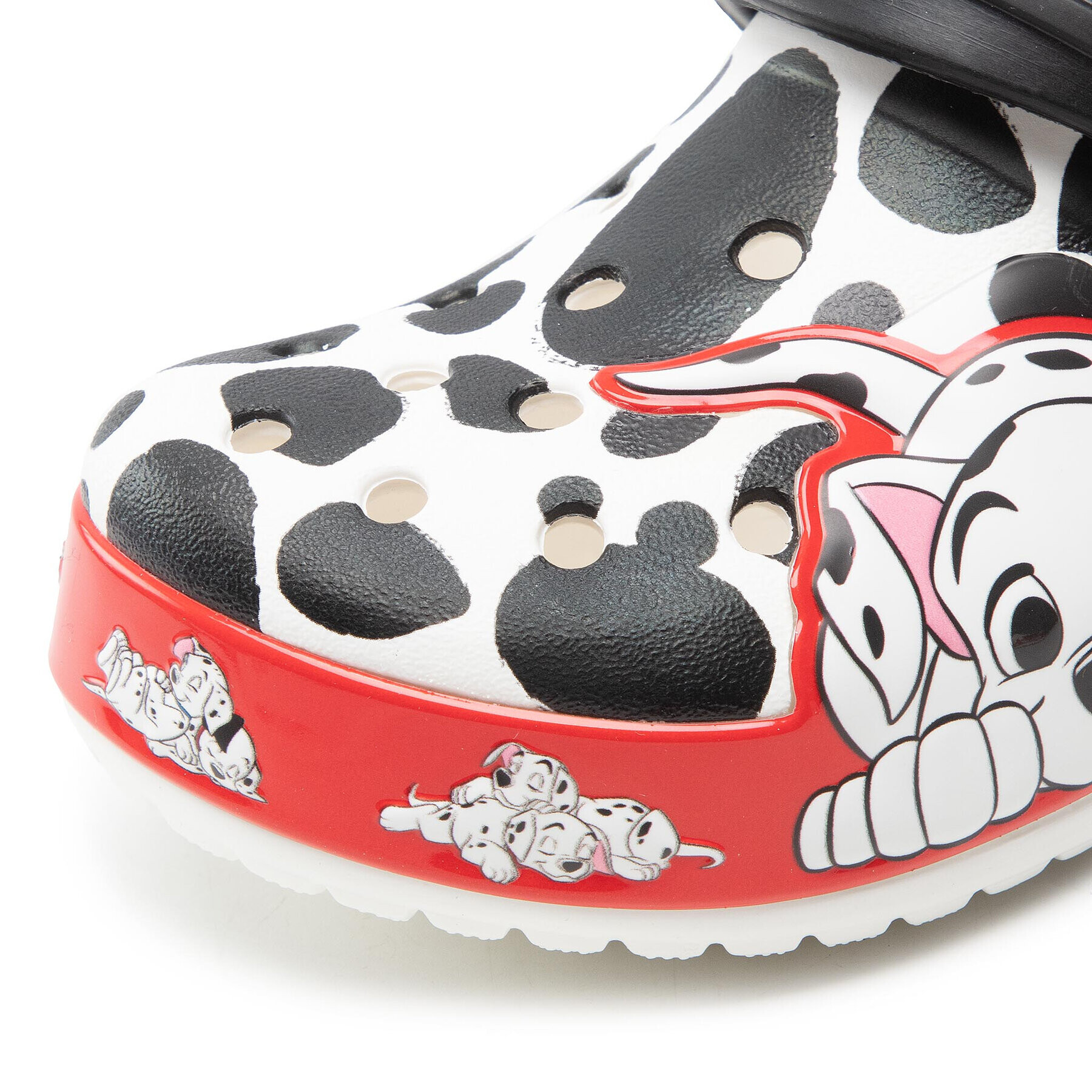 Crocs Șlapi Fl 101 Dalmatians Clog K 207483 Alb - Pled.ro