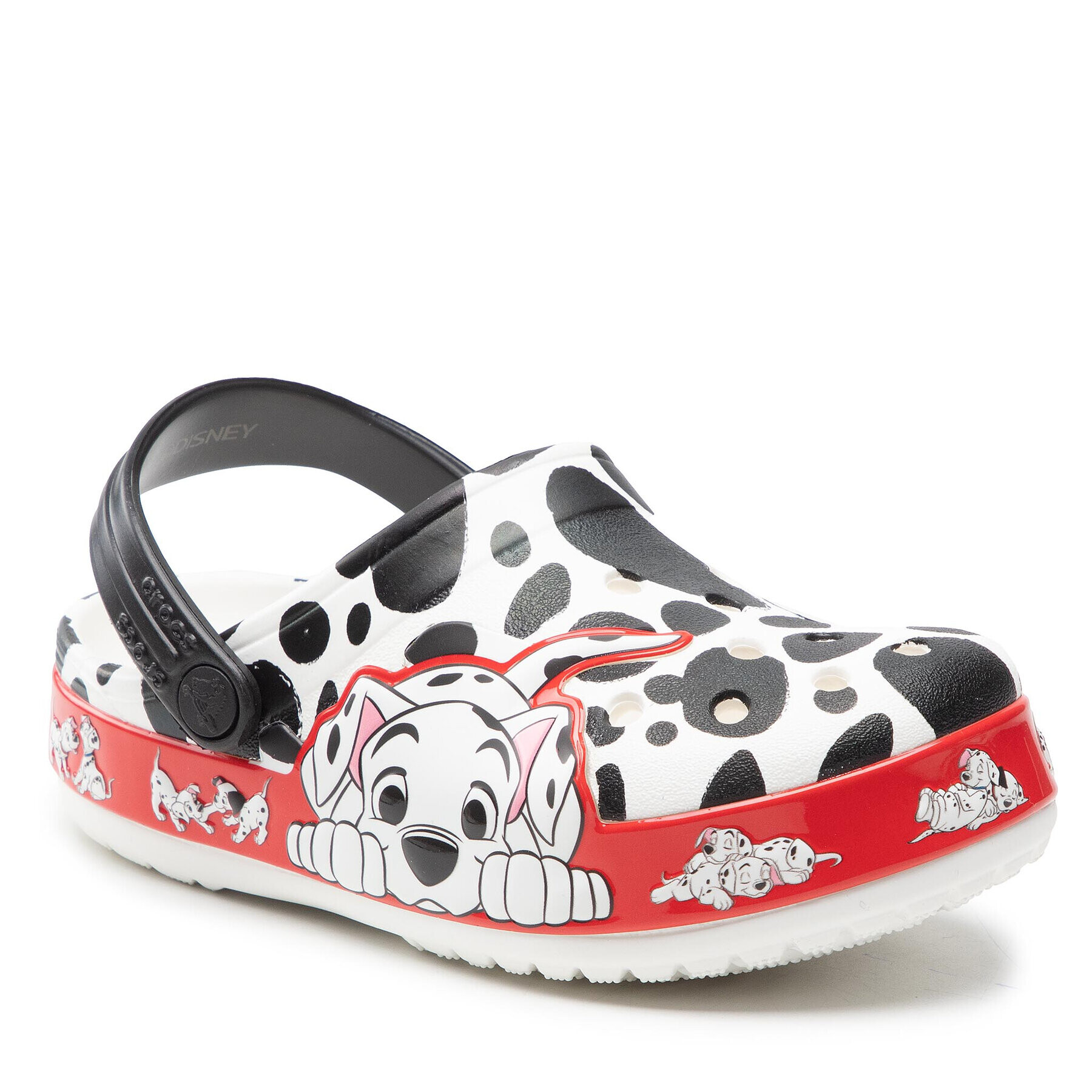 Crocs Șlapi Fl 101 Dalmatians Clog K 207483 Alb - Pled.ro