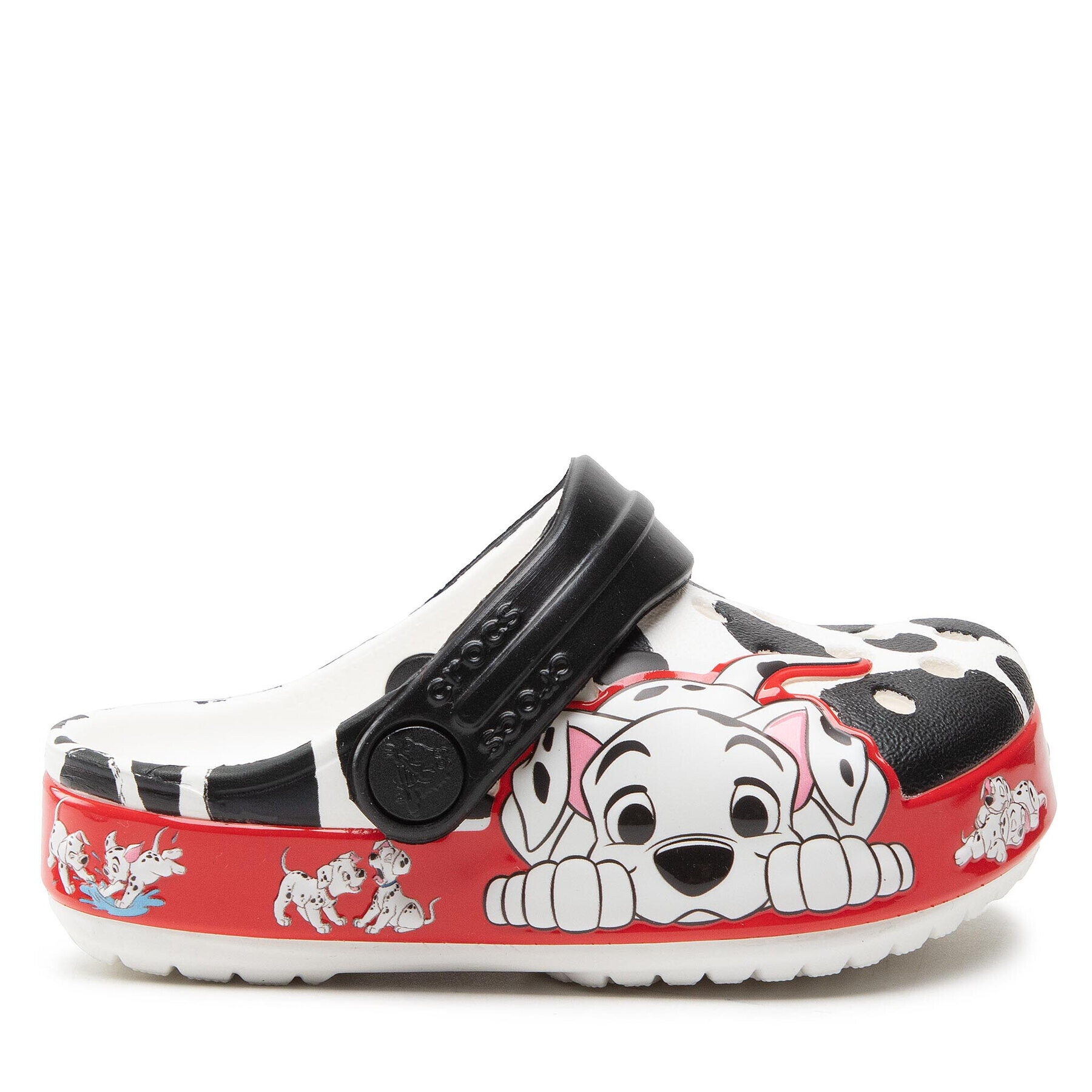 Crocs Șlapi Fl 101 Dalmations Clog T 207485 Alb - Pled.ro