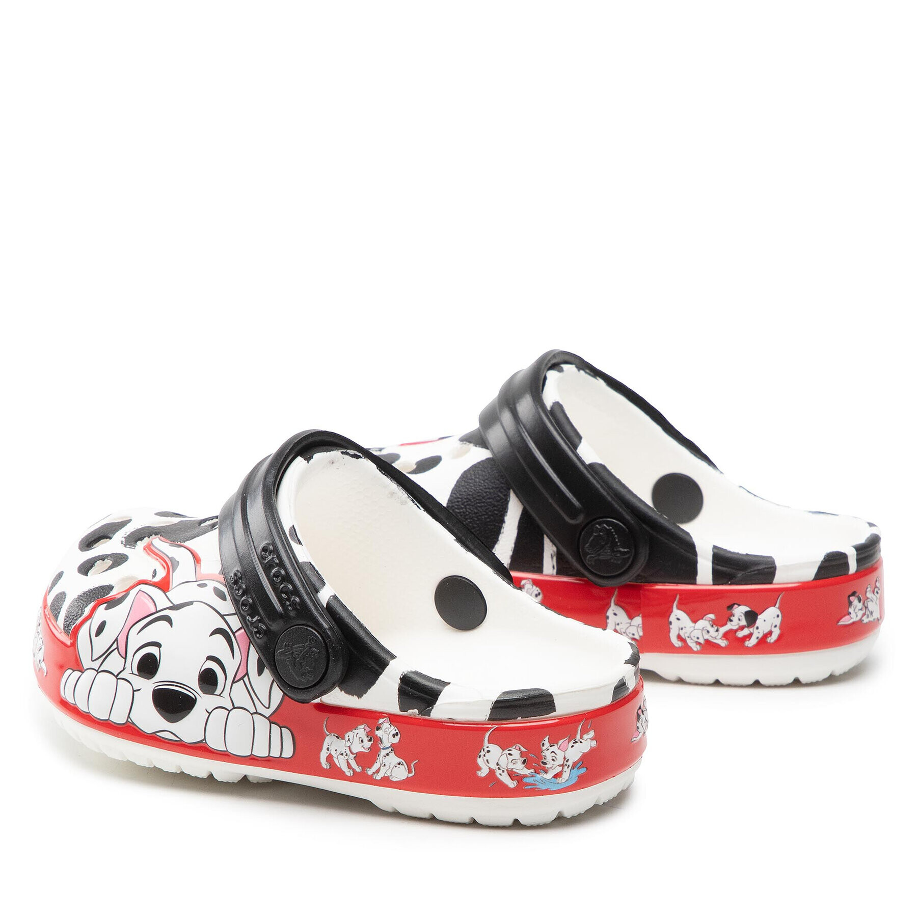 Crocs Șlapi Fl 101 Dalmations Clog T 207485 Alb - Pled.ro