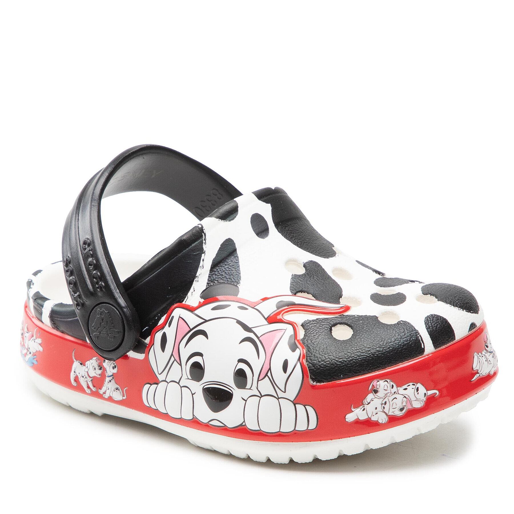 Crocs Șlapi Fl 101 Dalmations Clog T 207485 Alb - Pled.ro