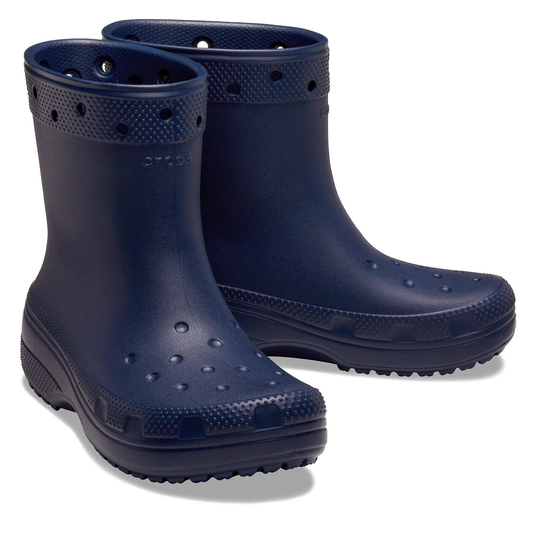 Crocs Cizme de cauciuc Classic Rain 208363 Bleumarin - Pled.ro