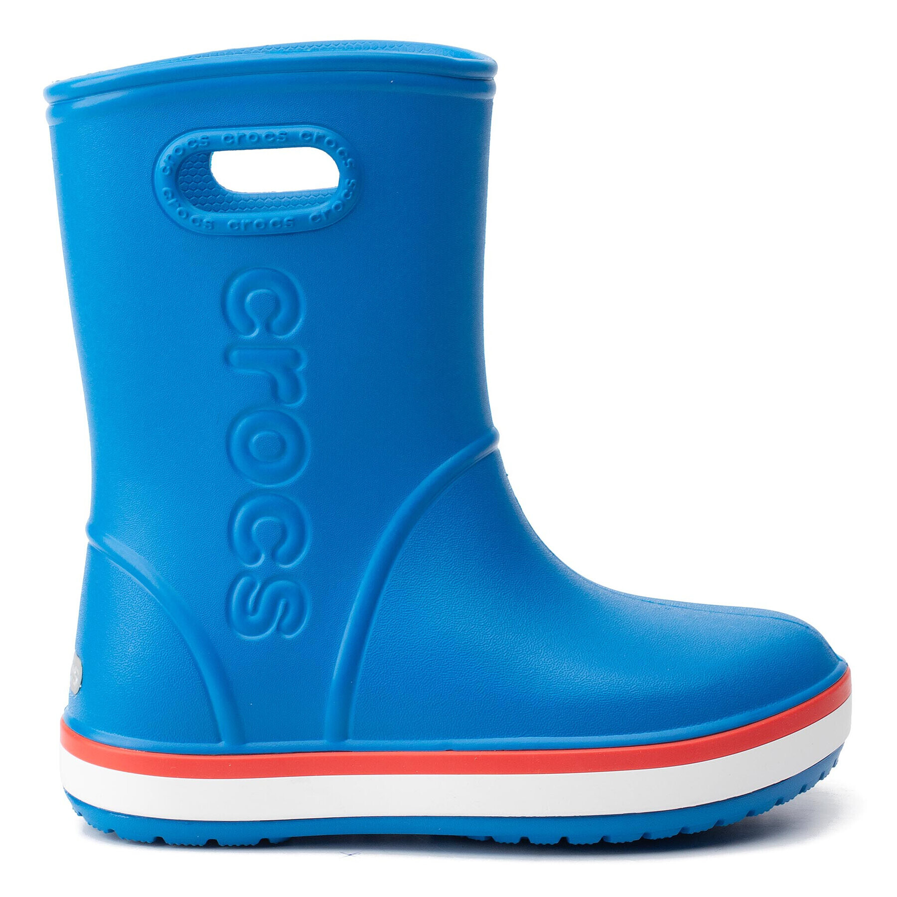 Crocs Cizme de cauciuc Crocband Rain Boot K 205827 Albastru - Pled.ro