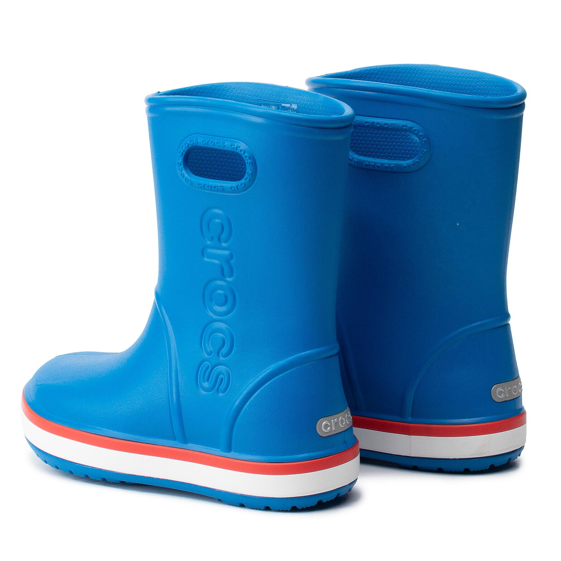 Crocs Cizme de cauciuc Crocband Rain Boot K 205827 Albastru - Pled.ro