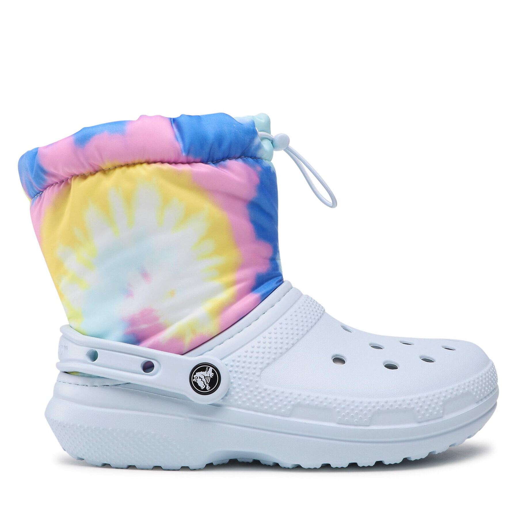 Crocs Cizme de zăpadă Classic Lined Neo Puff Tie Dye 207328 Colorat - Pled.ro