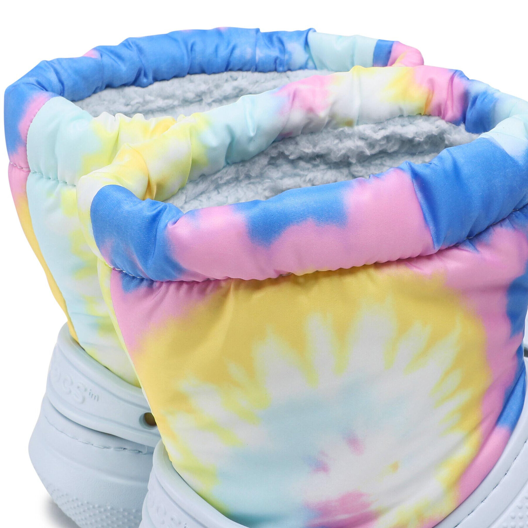 Crocs Cizme de zăpadă Classic Lined Neo Puff Tie Dye 207328 Colorat - Pled.ro