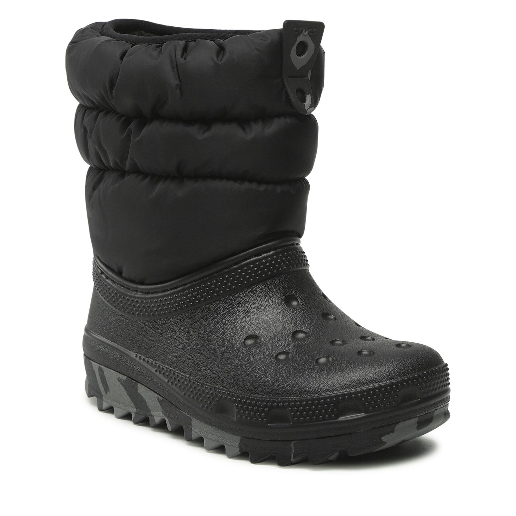 Crocs Cizme de zăpadă Classic Neo Puff Boot K 207684 Negru - Pled.ro