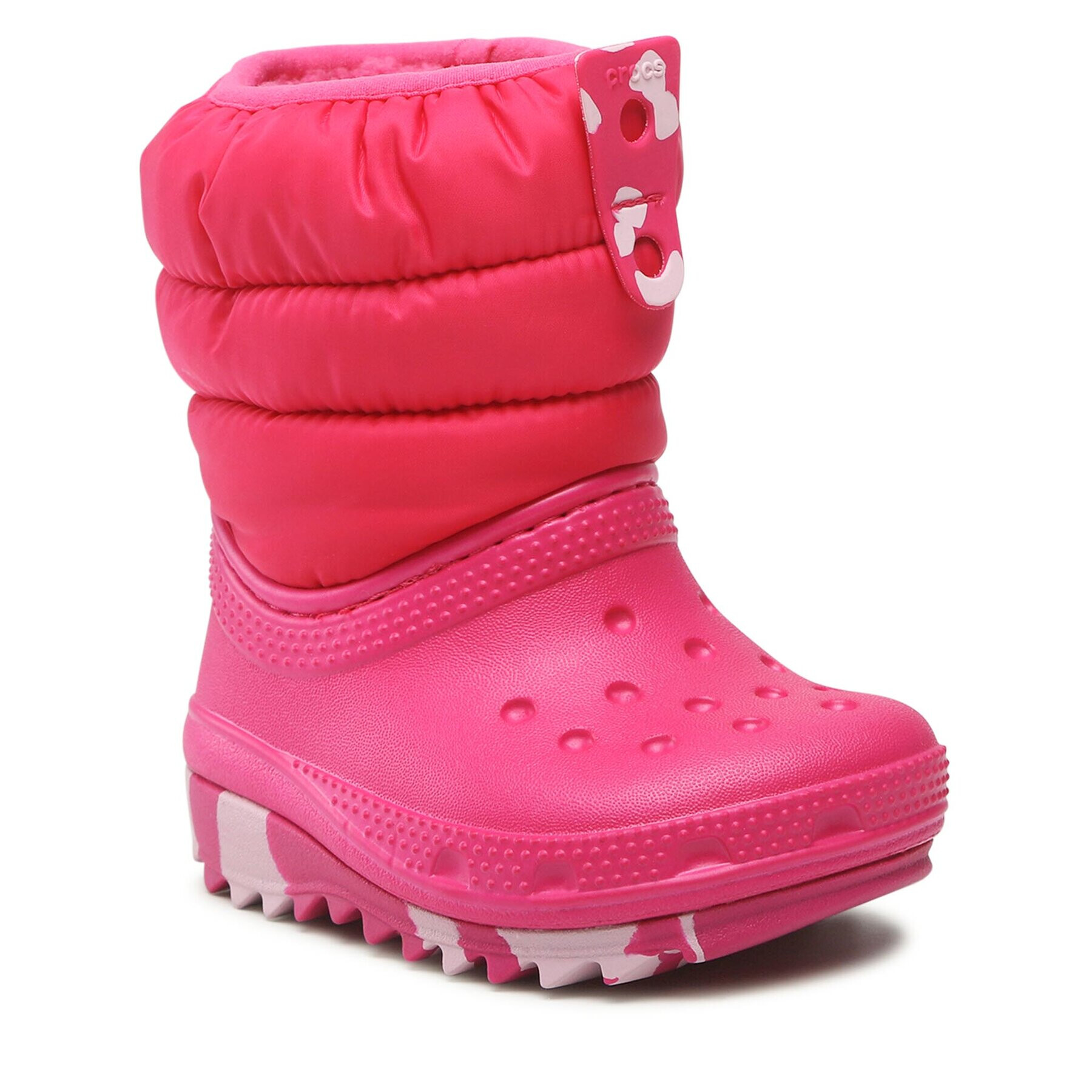 Crocs Cizme de zăpadă Classic Neo Puff Boot T 207683 Roz - Pled.ro