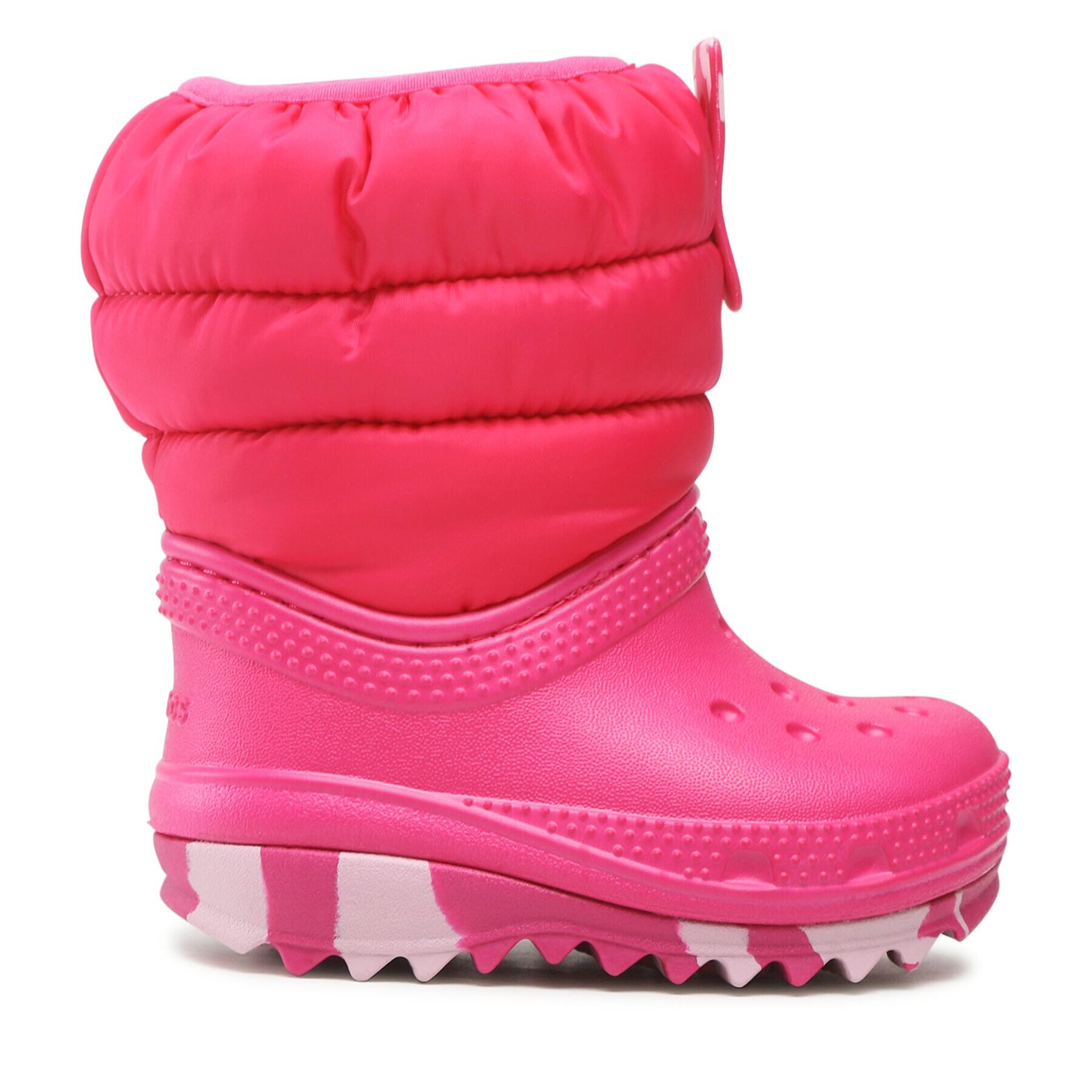 Crocs Cizme de zăpadă Classic Neo Puff Boot T 207683 Roz - Pled.ro