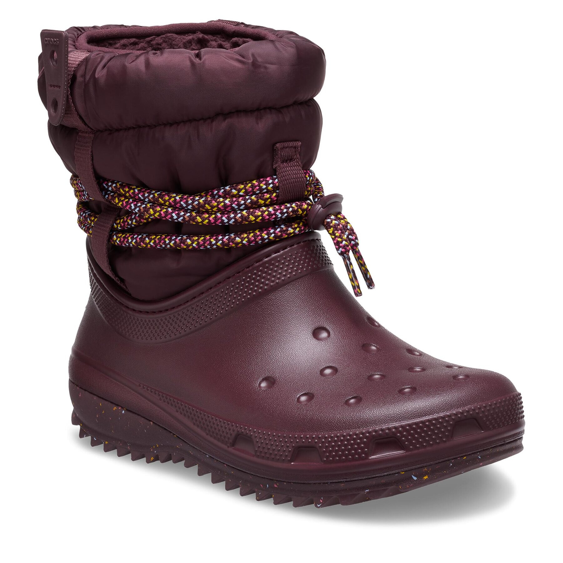 Crocs Cizme de zăpadă Classic Neo Puff Luxe Boot W 207312 Vișiniu - Pled.ro