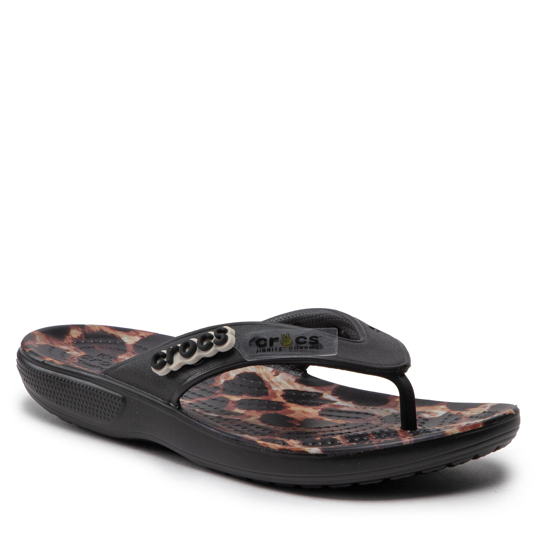 Crocs Flip flop Classic animalremix Flip 207872 Negru - Pled.ro