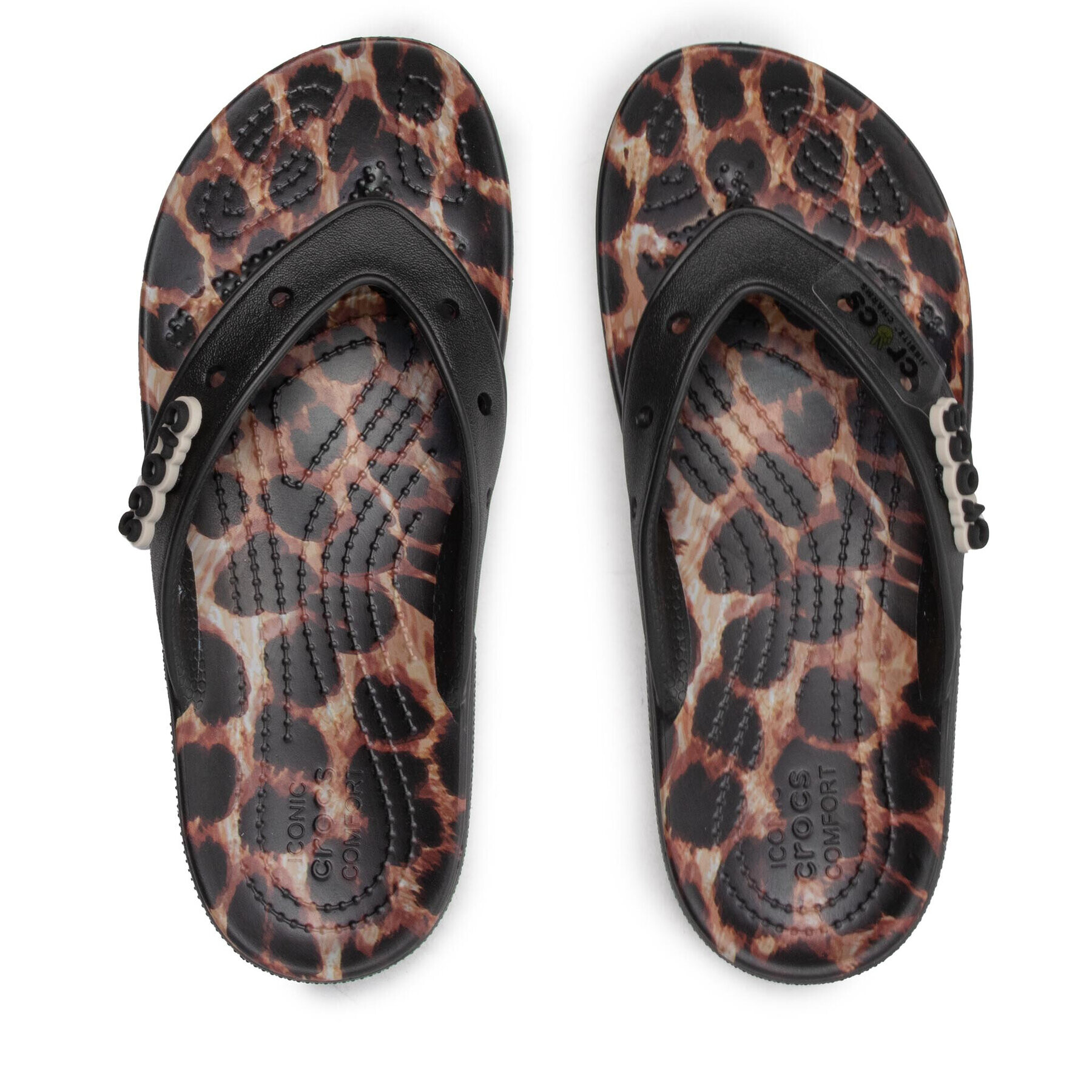 Crocs Flip flop Classic animalremix Flip 207872 Negru - Pled.ro