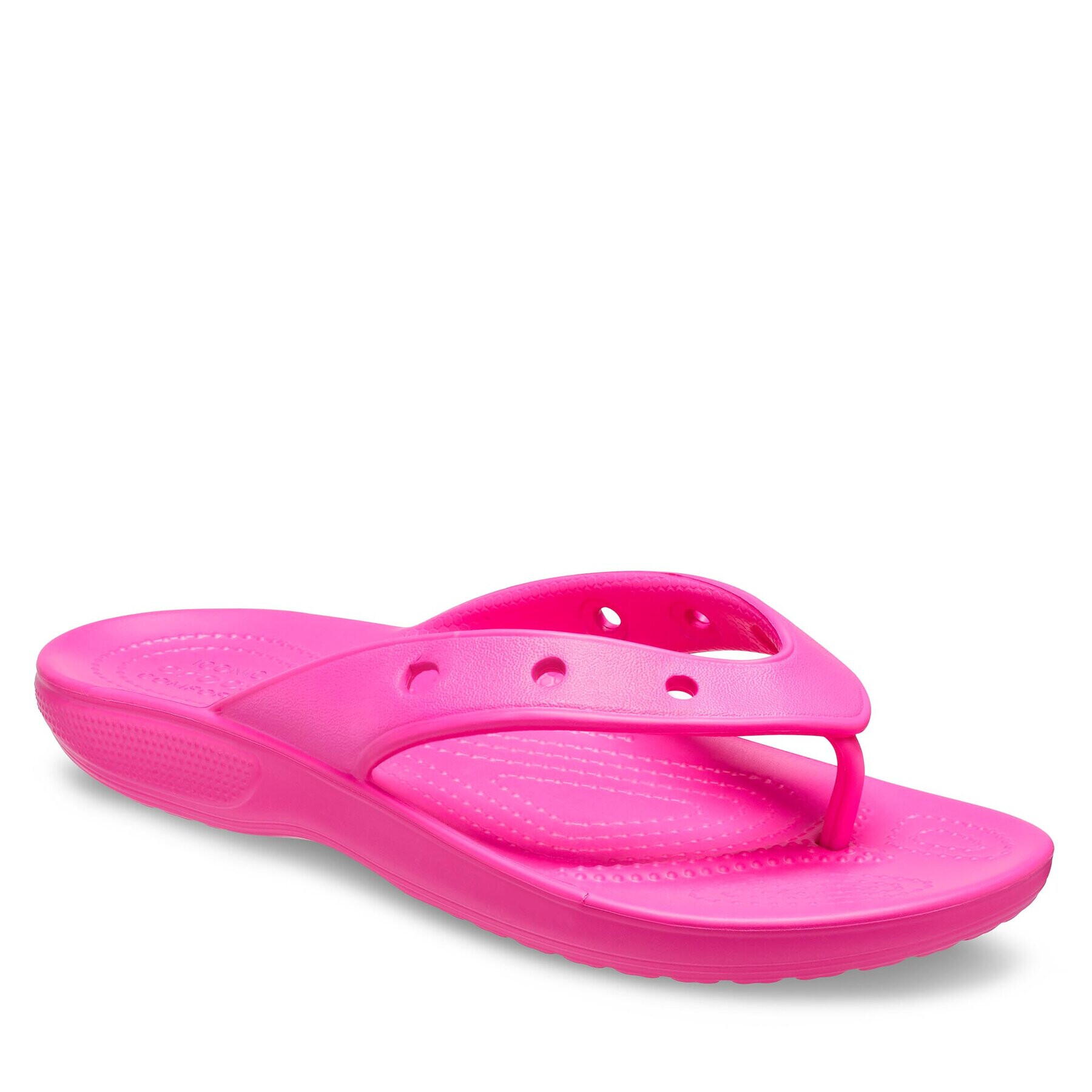 Crocs Flip flop Classic Flip 207713 Roz - Pled.ro