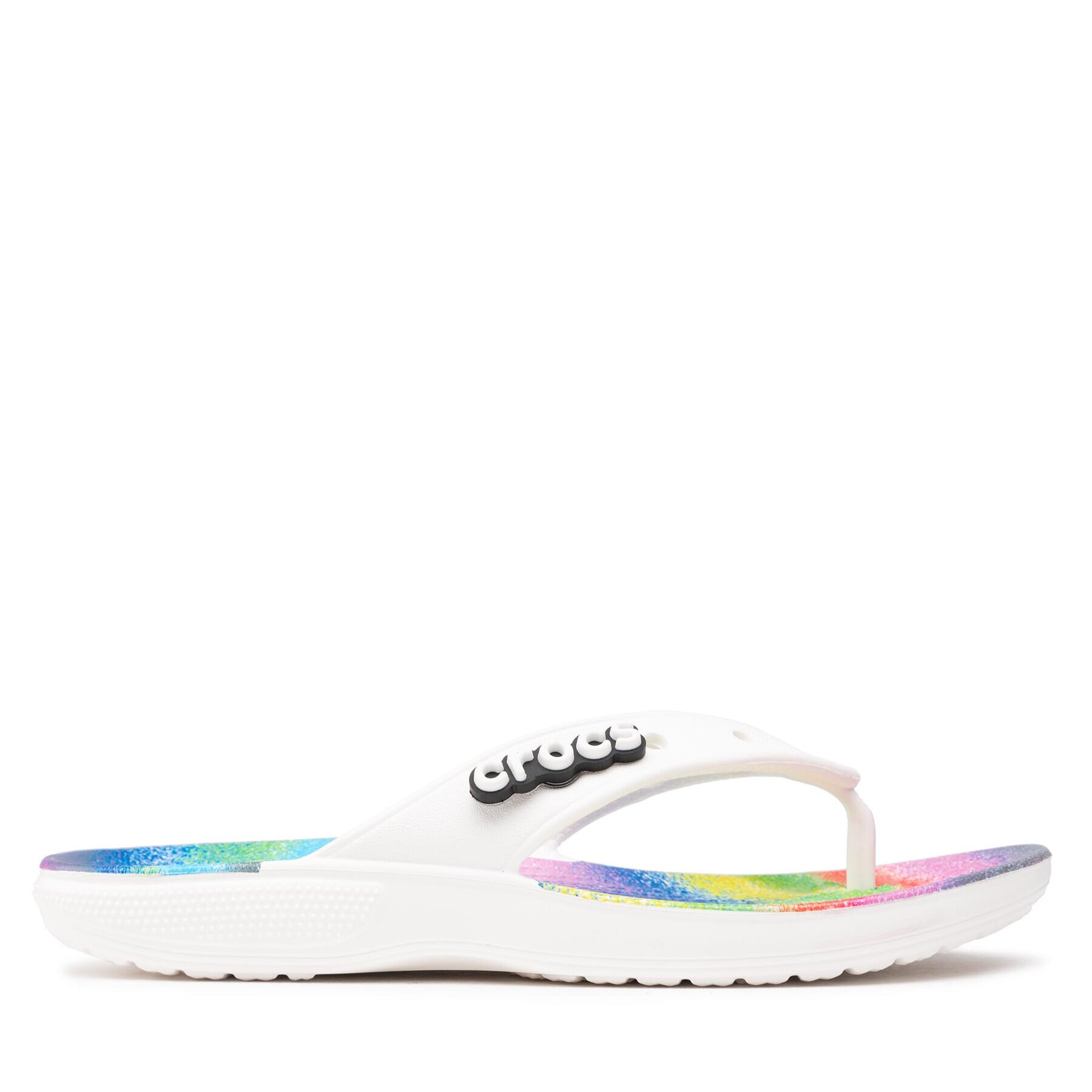 Crocs Flip flop Classic Spray Dye Flip 208056 Alb - Pled.ro