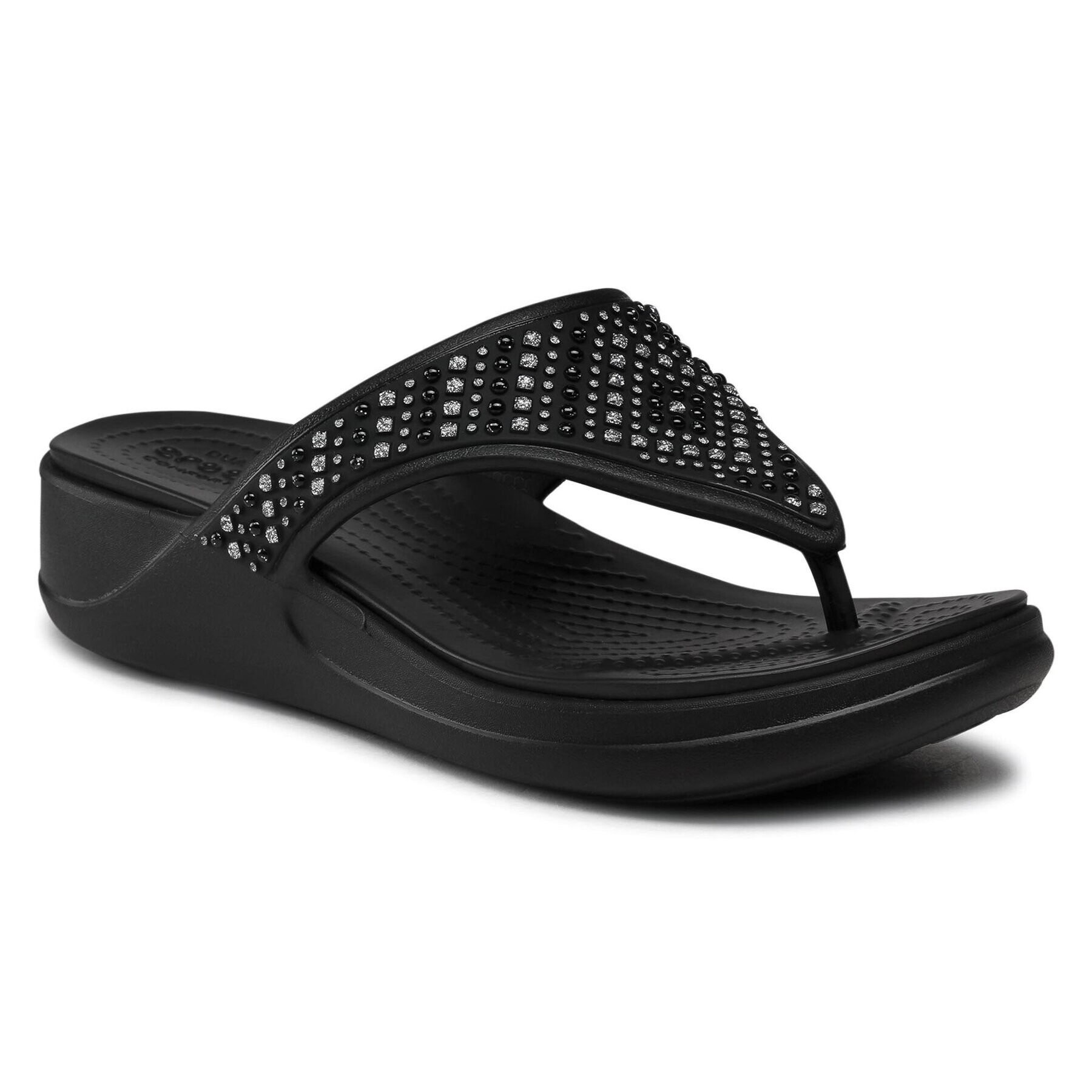 Crocs Flip flop Monterey Shimmer Wgfpw 206843 Negru - Pled.ro