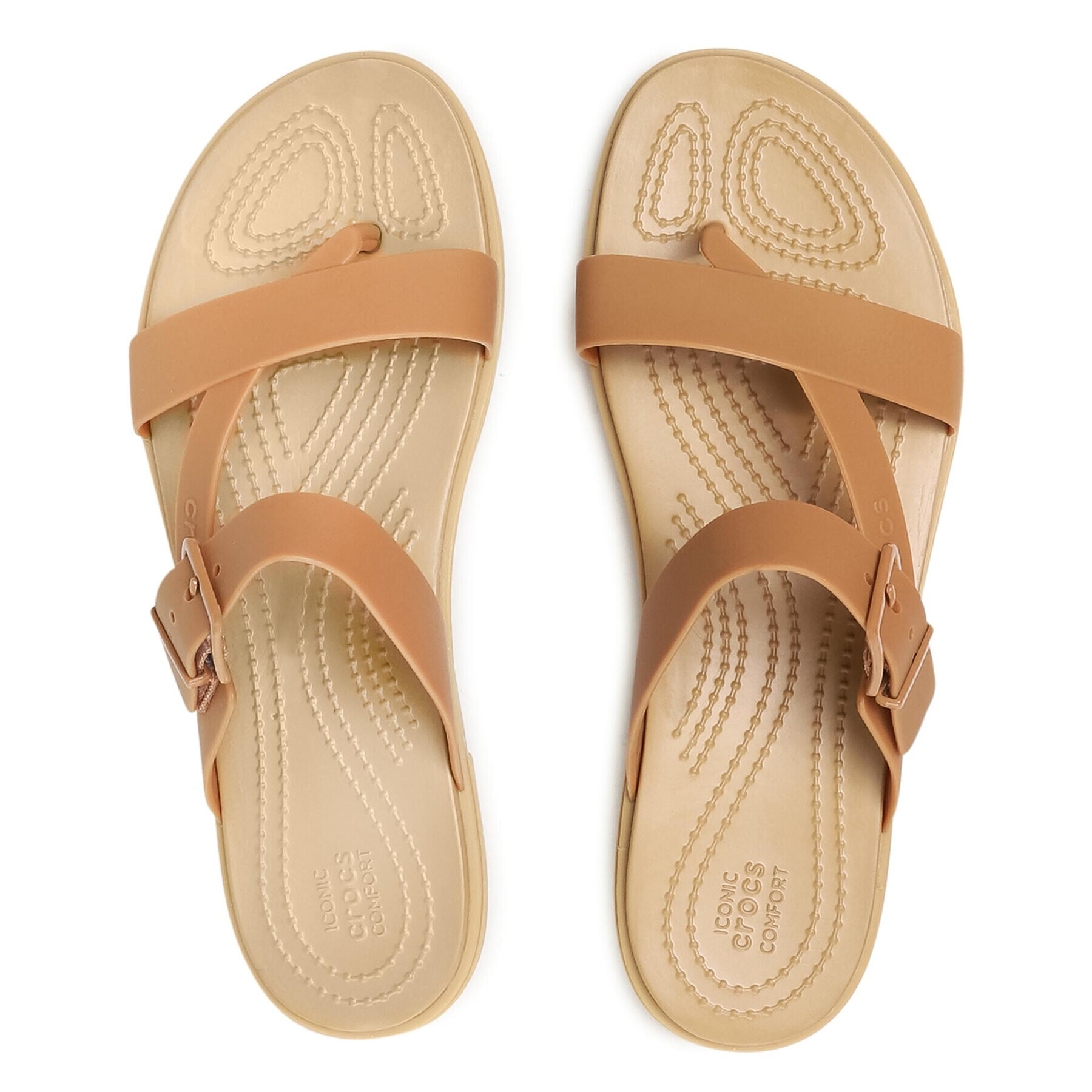 Crocs Flip flop Tulum Toe Poost Sandal W 206108 Maro - Pled.ro