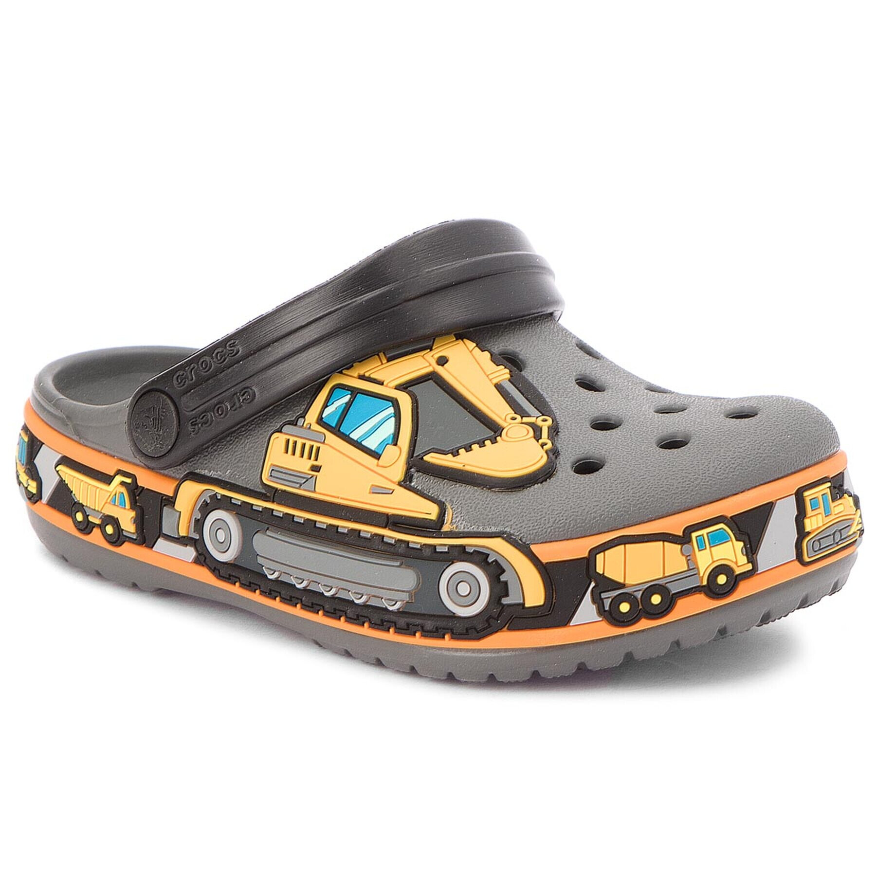 Crocs Șlapi Cb Fun Lab Graphic Clg K 204983 Gri - Pled.ro