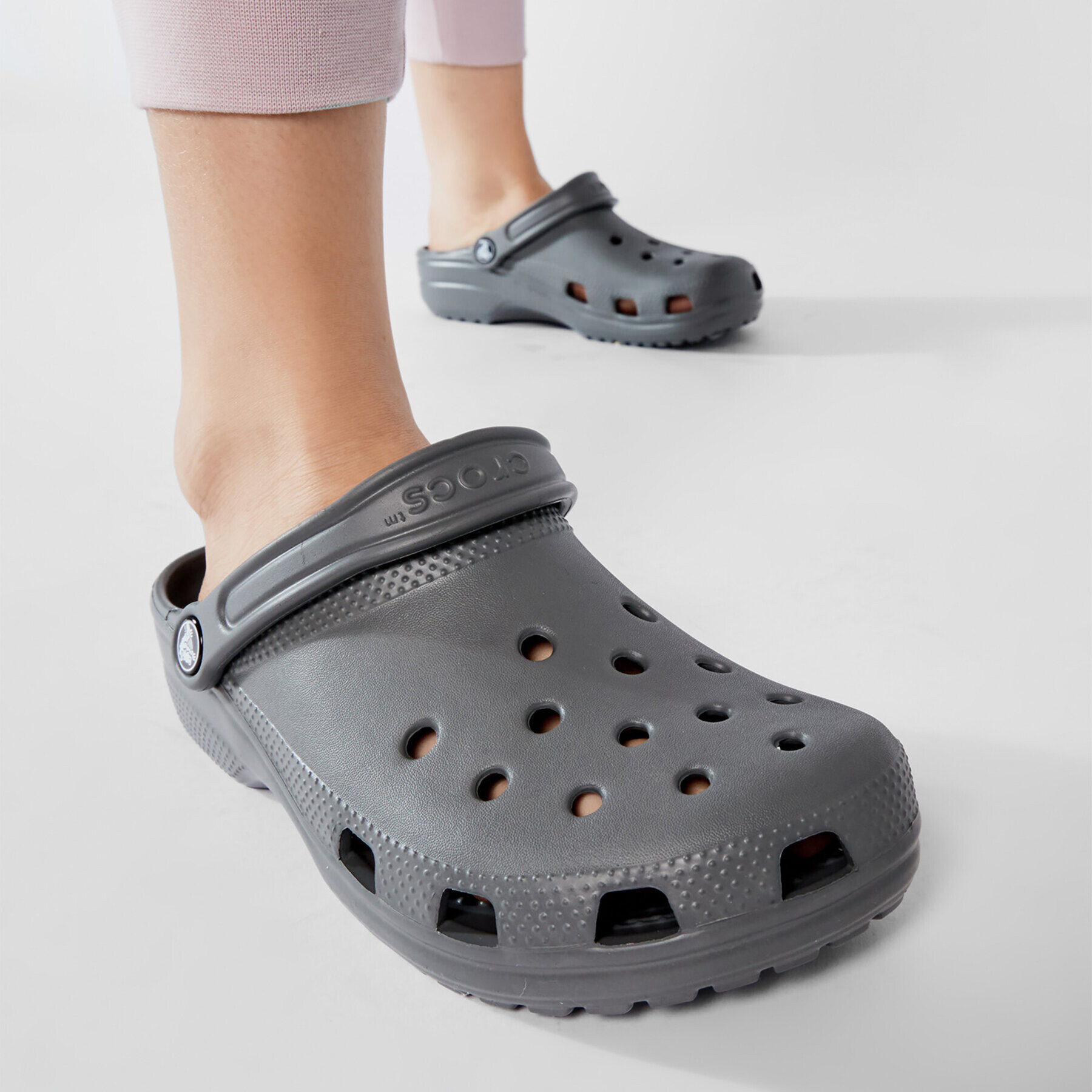 Crocs Șlapi Classic 10001 Gri - Pled.ro