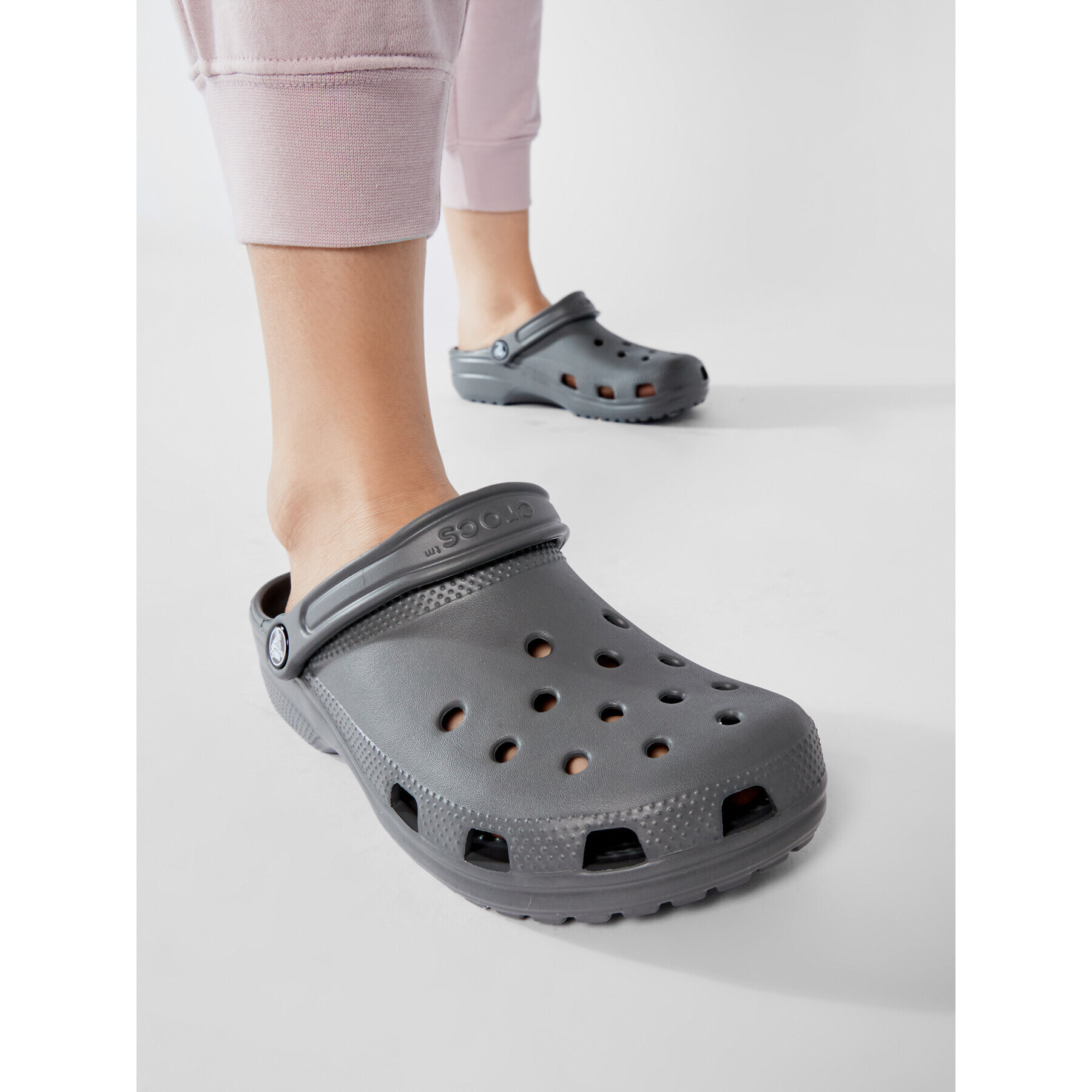 Crocs Șlapi Classic 10001 Gri - Pled.ro