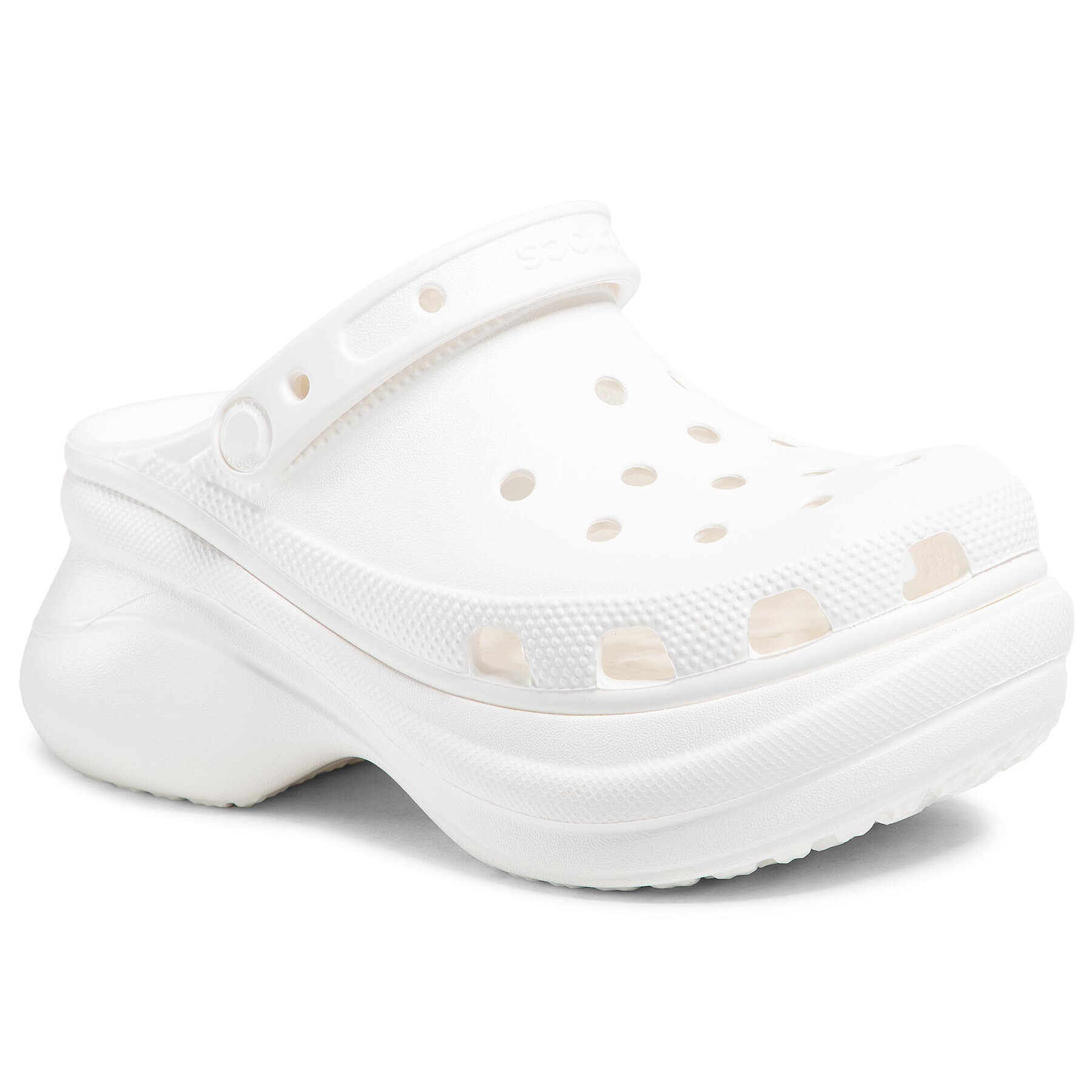 Crocs Șlapi Classic Bae Clog W 206302 Alb - Pled.ro