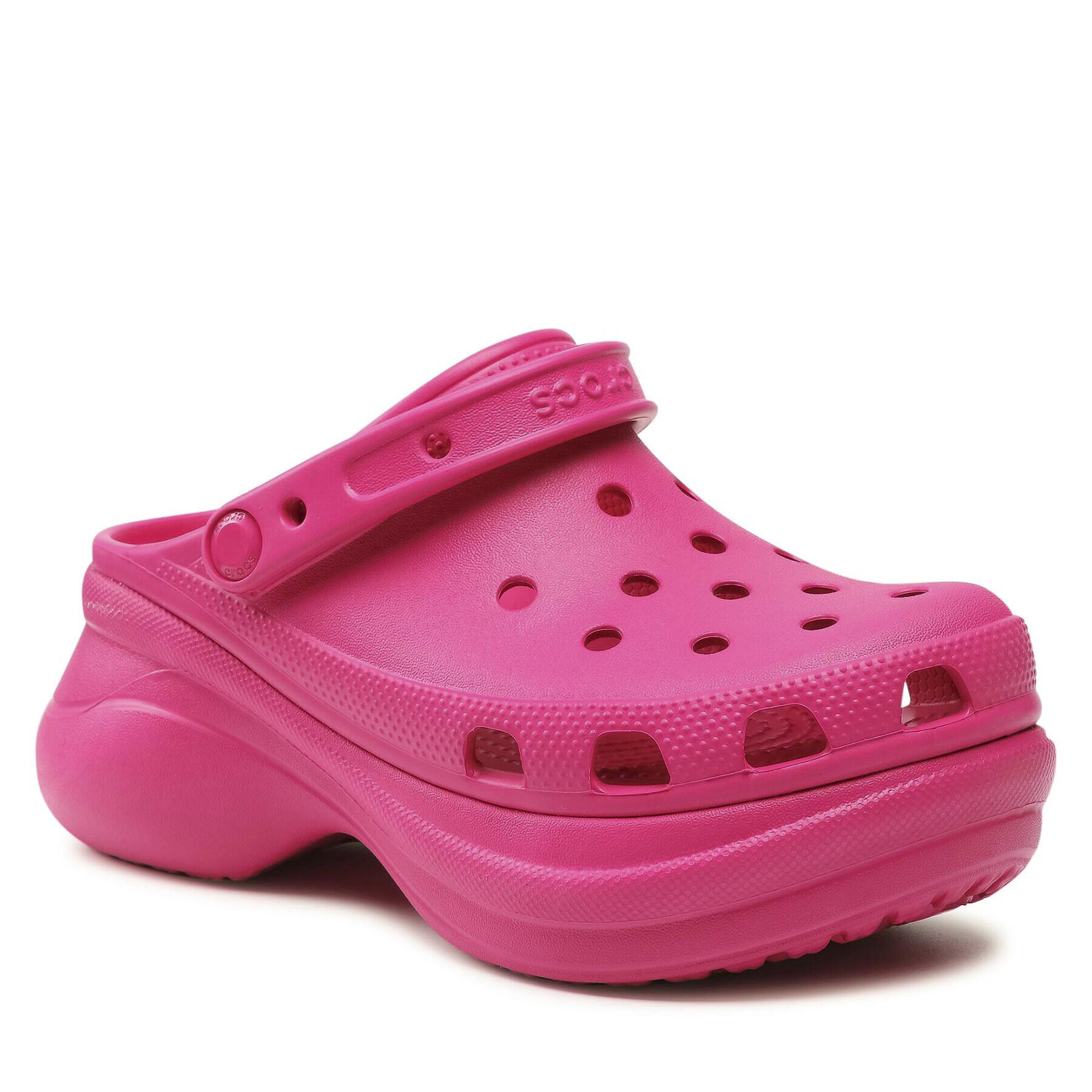 Crocs Șlapi Classic Bae Clog W 206302 Roz - Pled.ro