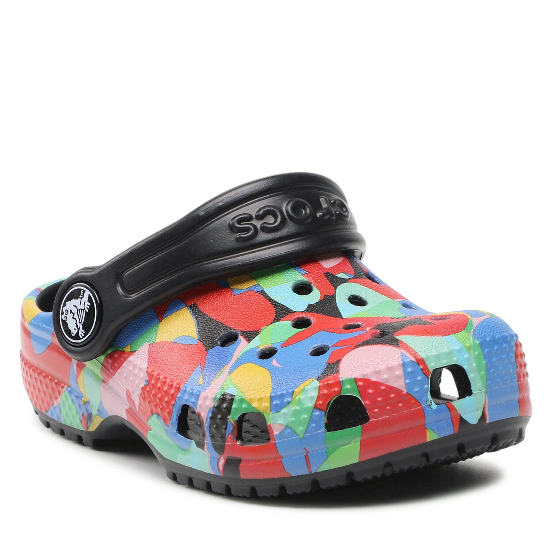 Crocs Șlapi Classic Bubble Block Clog Kids 207320 Colorat - Pled.ro