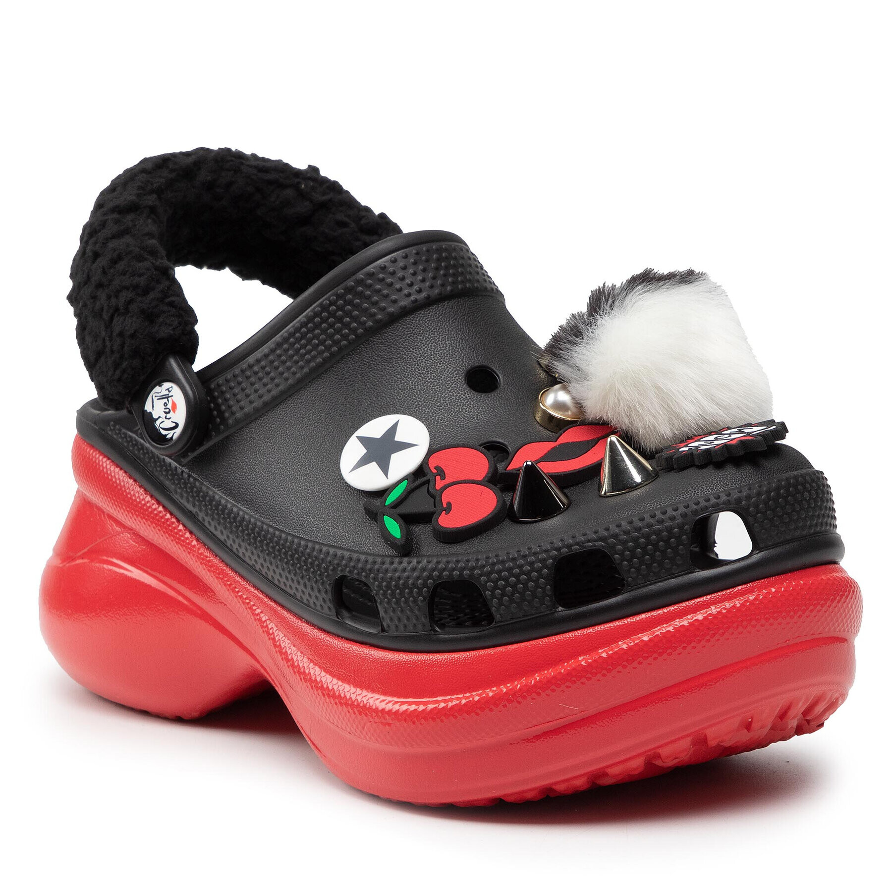 Crocs Șlapi Classic Cruella Beaw 207400 Negru - Pled.ro