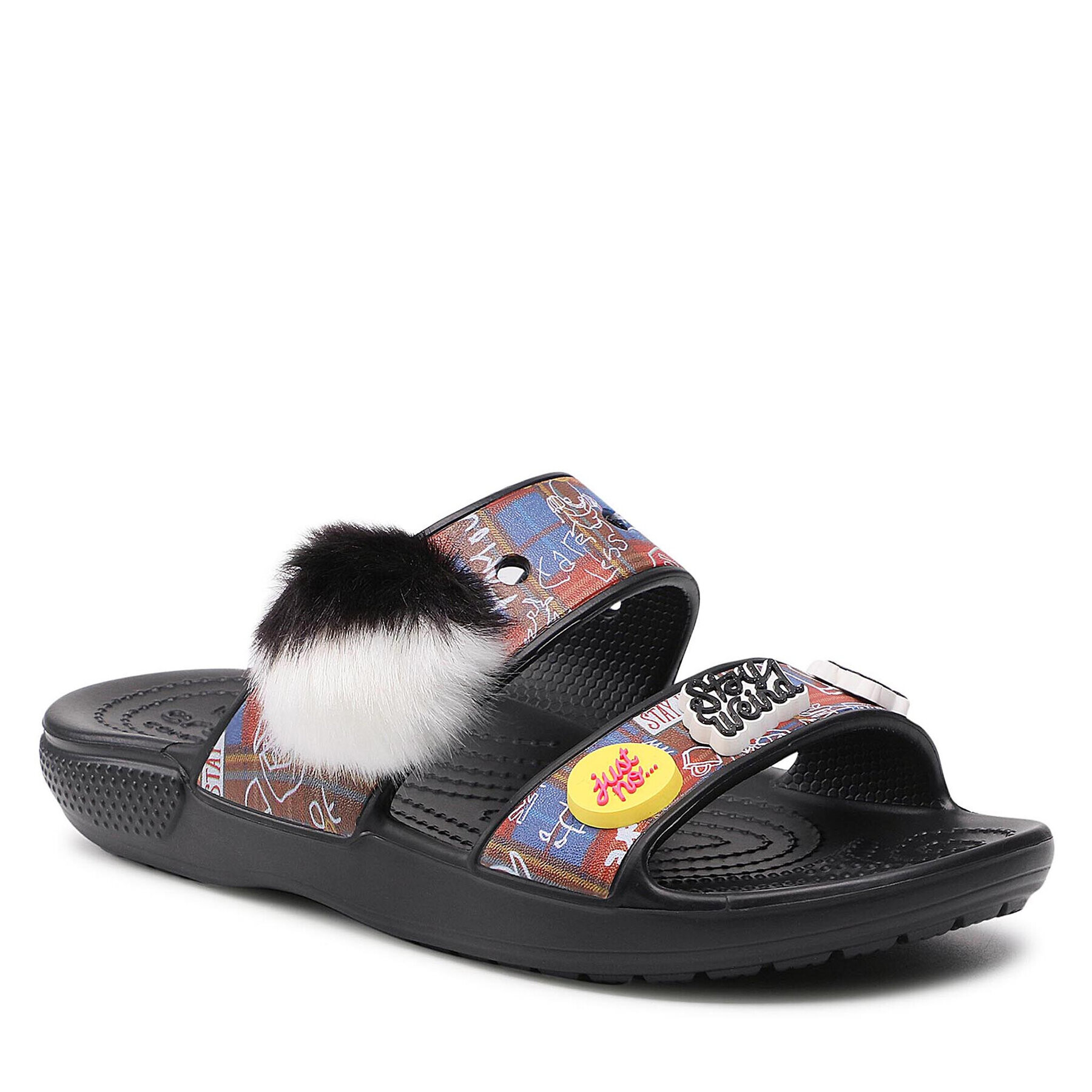 Crocs Șlapi Classic Cruella San 207403 Negru - Pled.ro