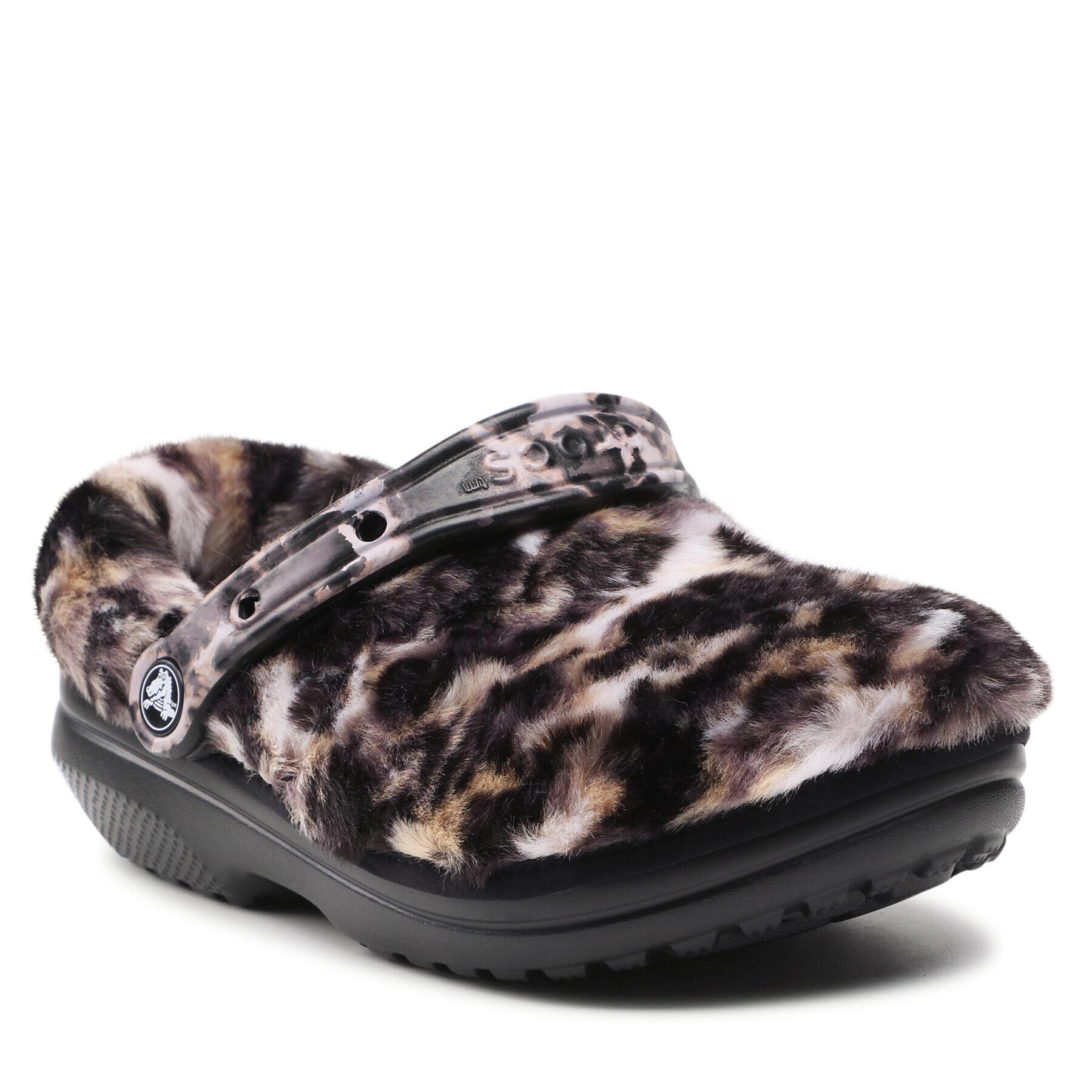 Crocs Șlapi Classic Fur Sure Clog 207303 Colorat - Pled.ro