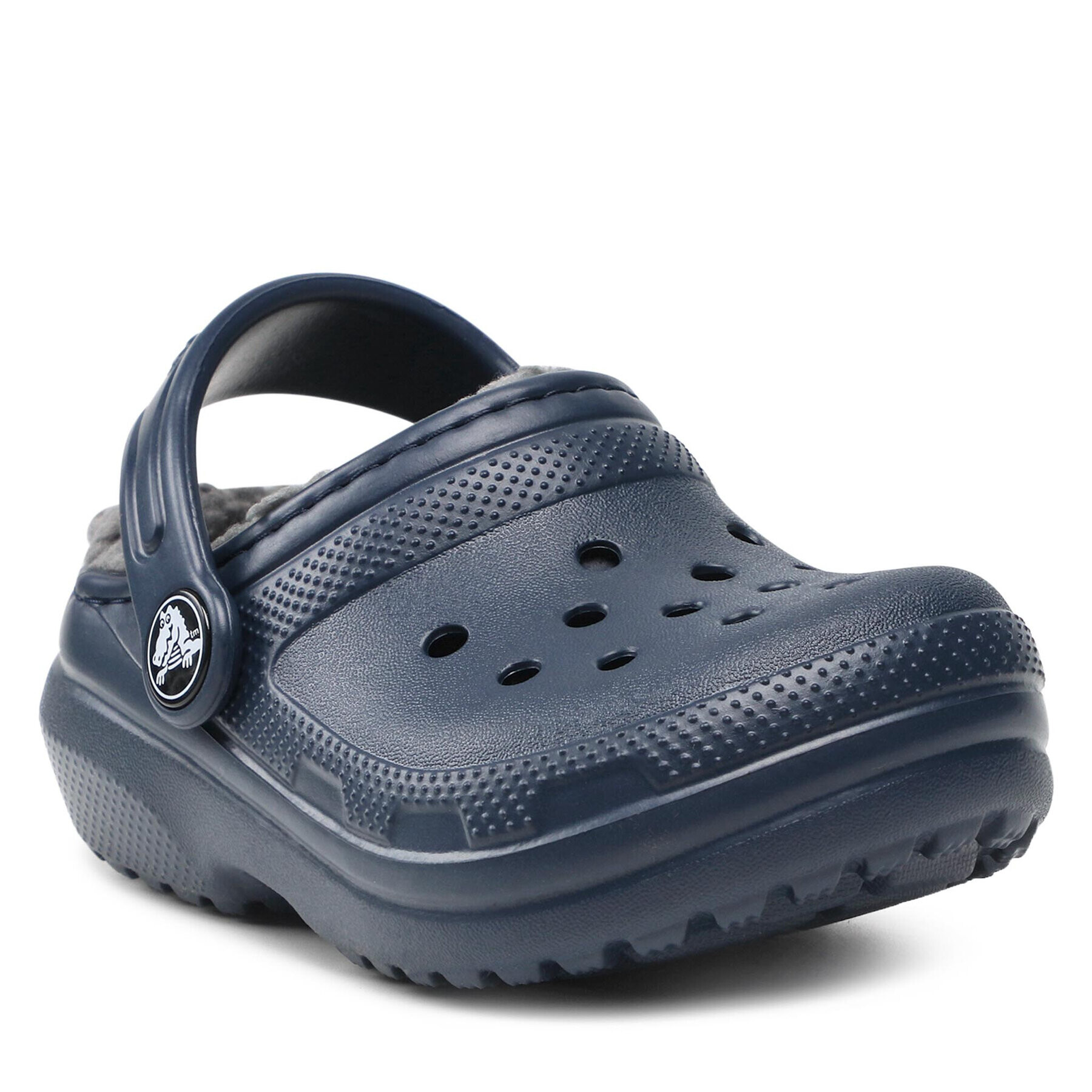 Crocs Șlapi Classic Lined Clog K 203506 Bleumarin - Pled.ro