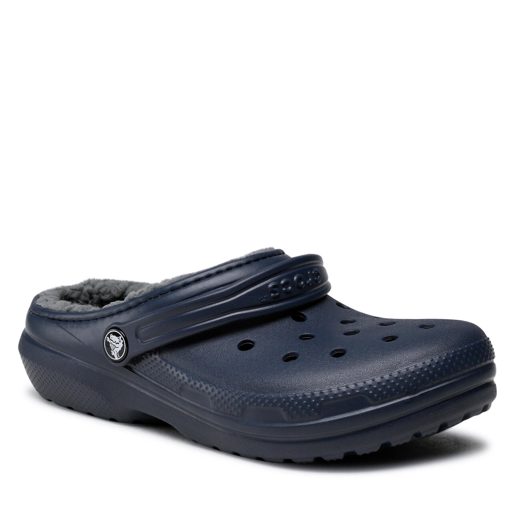 Crocs Șlapi Classic Lined Clog K 203506 Bleumarin - Pled.ro