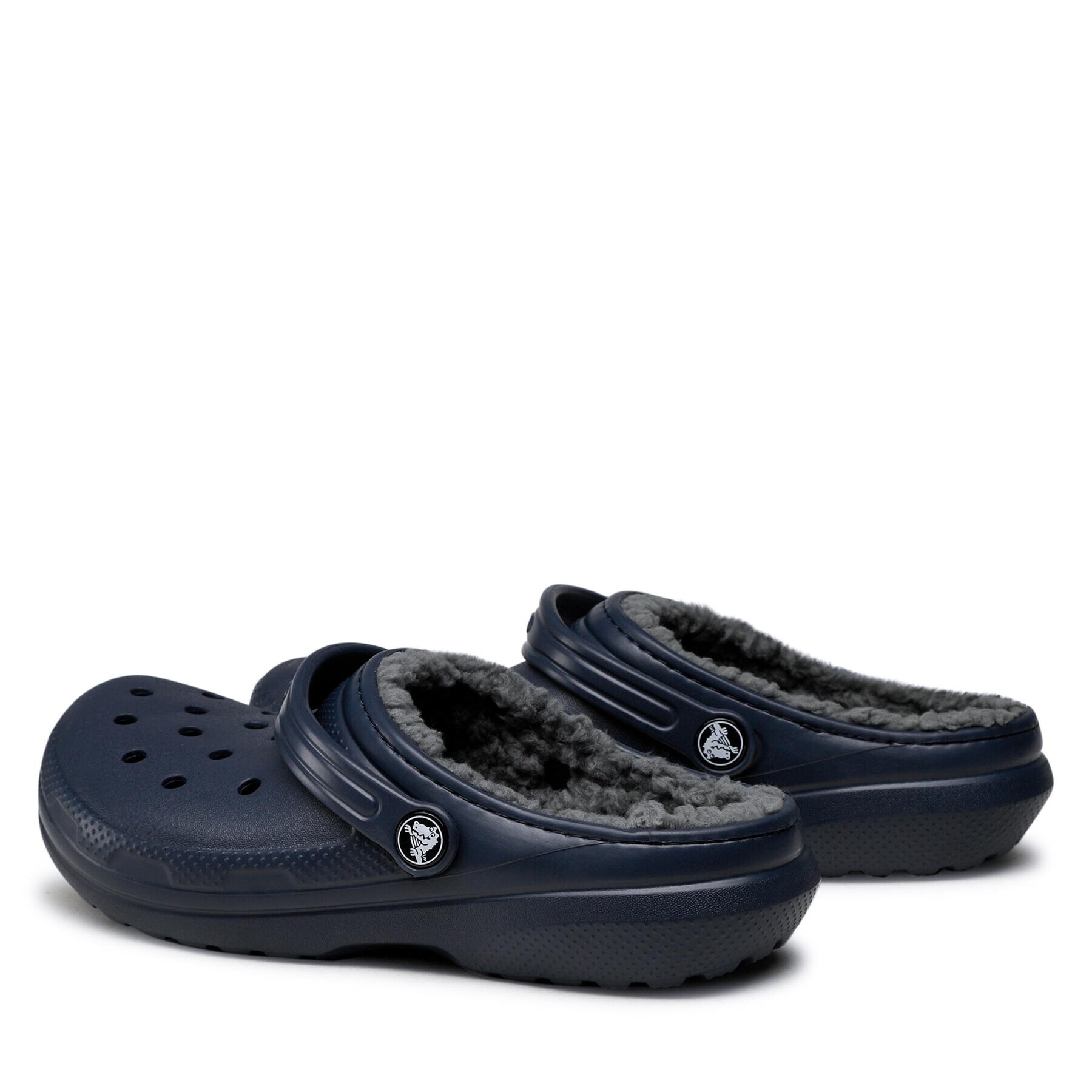 Crocs Șlapi Classic Lined Clog K 203506 Bleumarin - Pled.ro