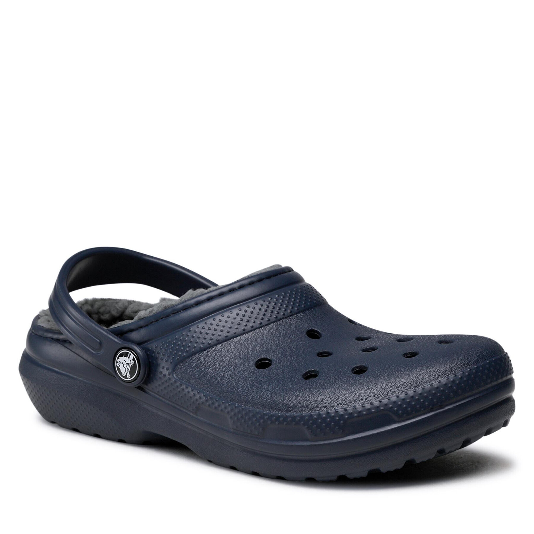 Crocs Șlapi Classic Lined Clog K 203506 Bleumarin - Pled.ro