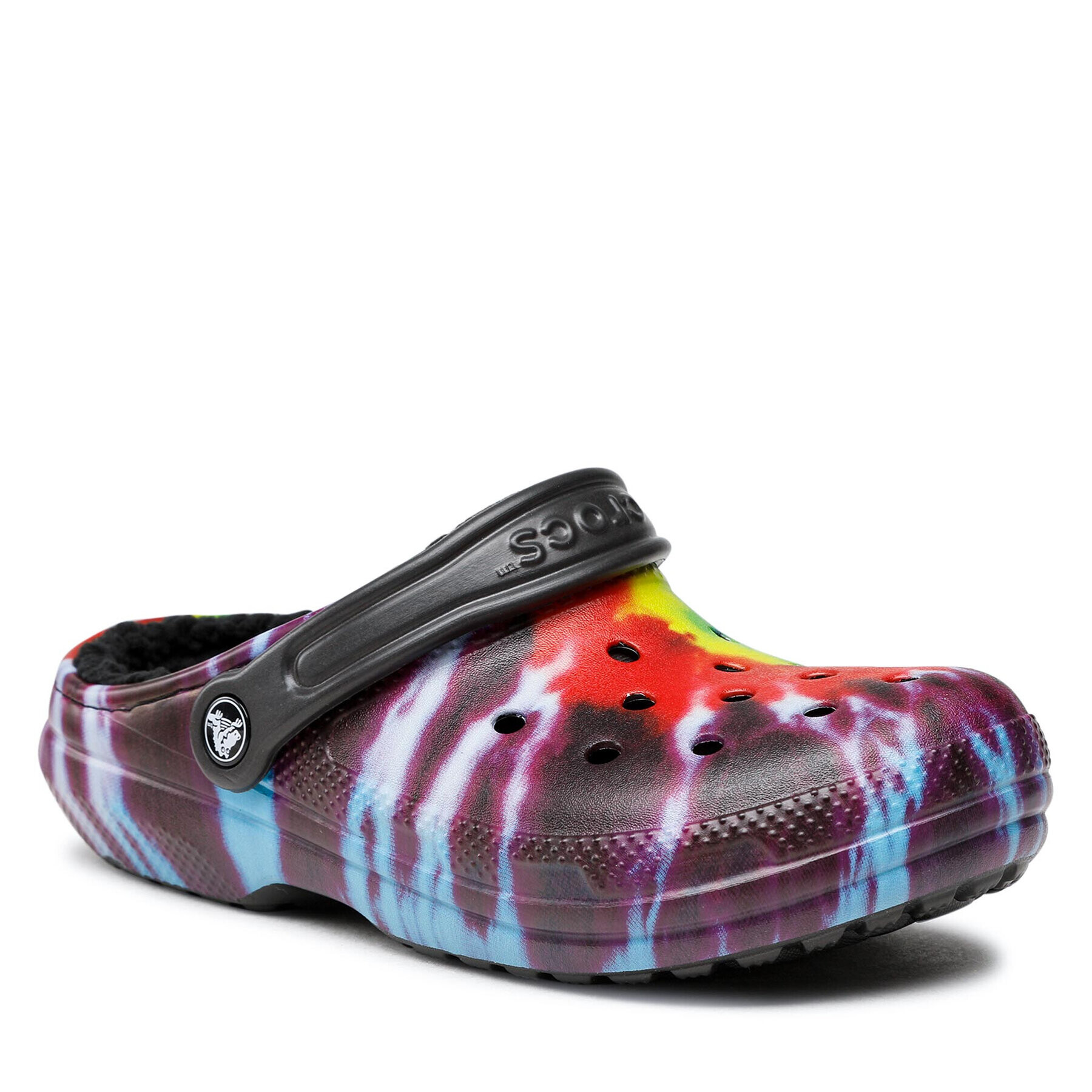 Crocs Șlapi Classic Lined Tie Dye Clog 206341 Colorat - Pled.ro