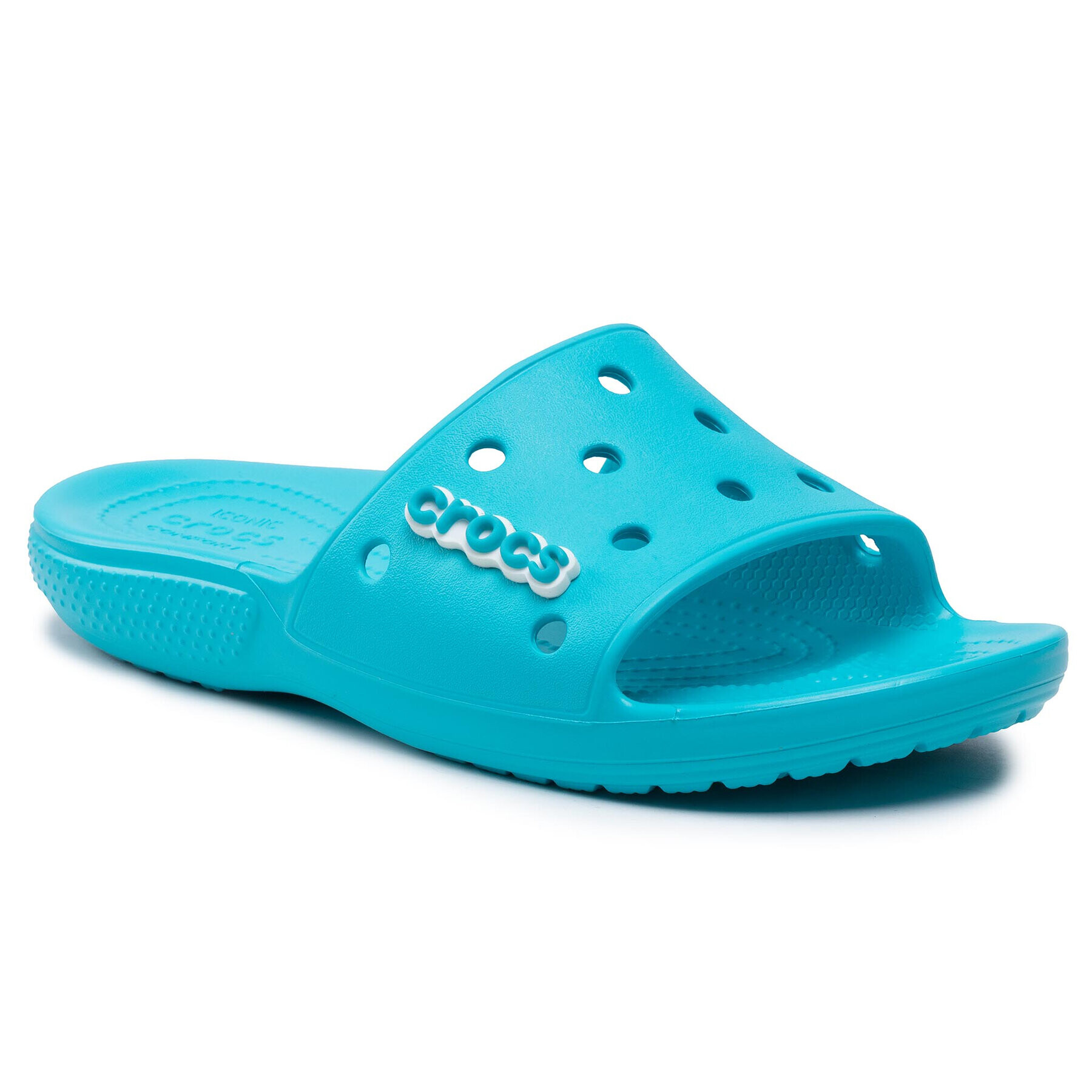 Crocs Șlapi Classic Slide 206121 Albastru - Pled.ro