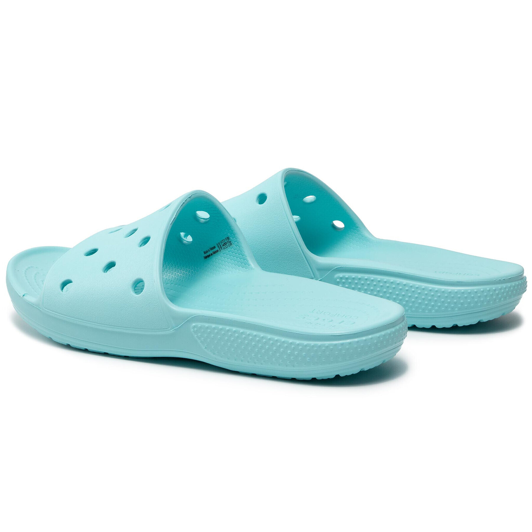 Crocs Șlapi Classic Slide 206121 Albastru - Pled.ro