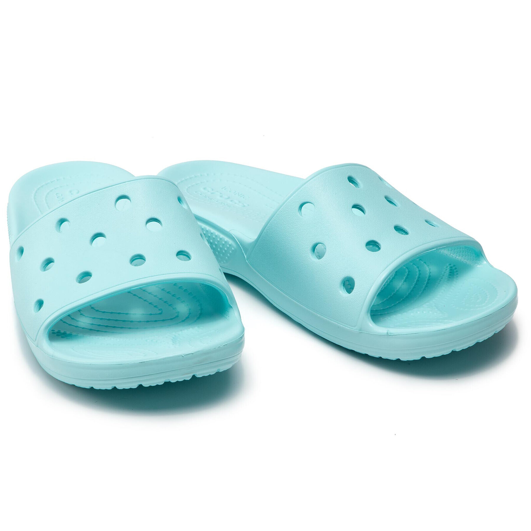 Crocs Șlapi Classic Slide 206121 Albastru - Pled.ro