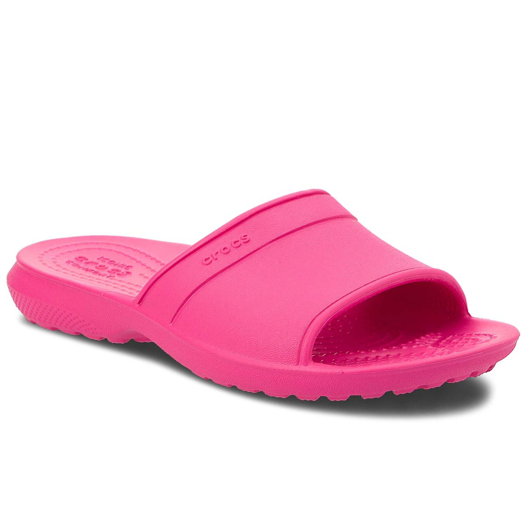 Crocs Șlapi Classic Slide K 204981 Roz - Pled.ro