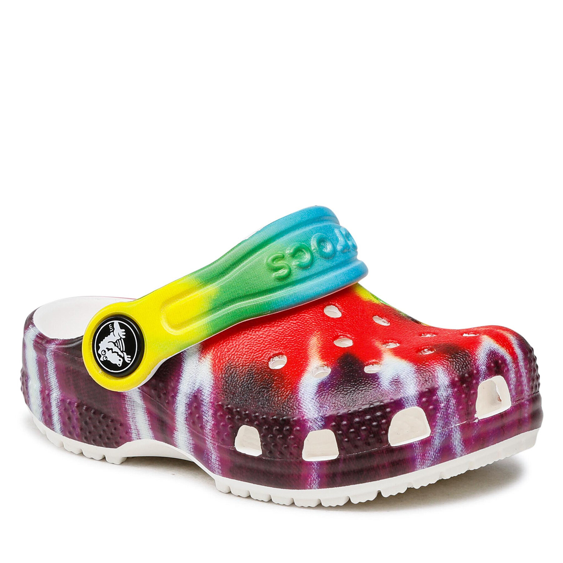 Crocs Șlapi Classic Tie Dye Graphic 205451 Colorat - Pled.ro