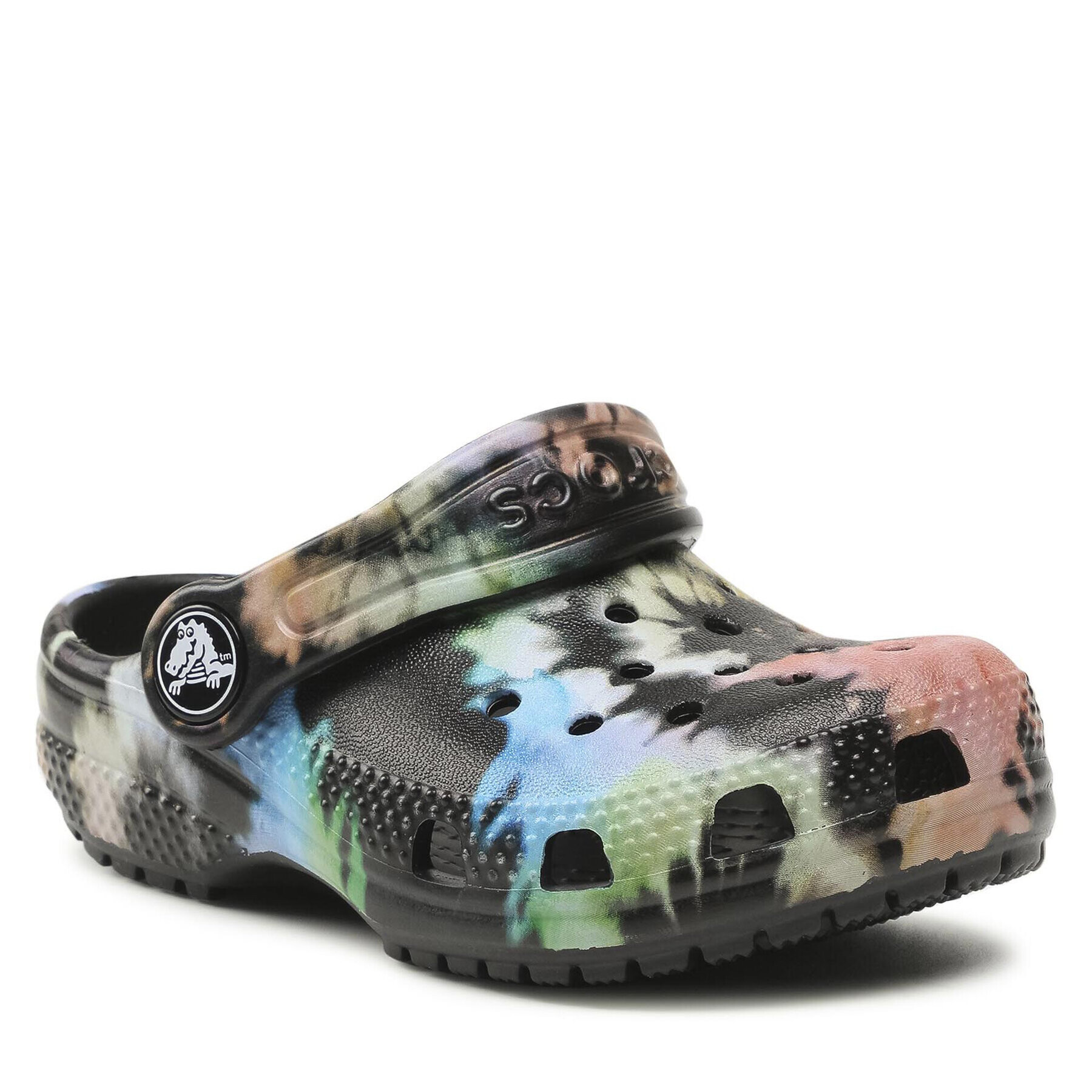 Crocs Șlapi Classic Tie Dye Graphic Clog k 205451 Colorat - Pled.ro