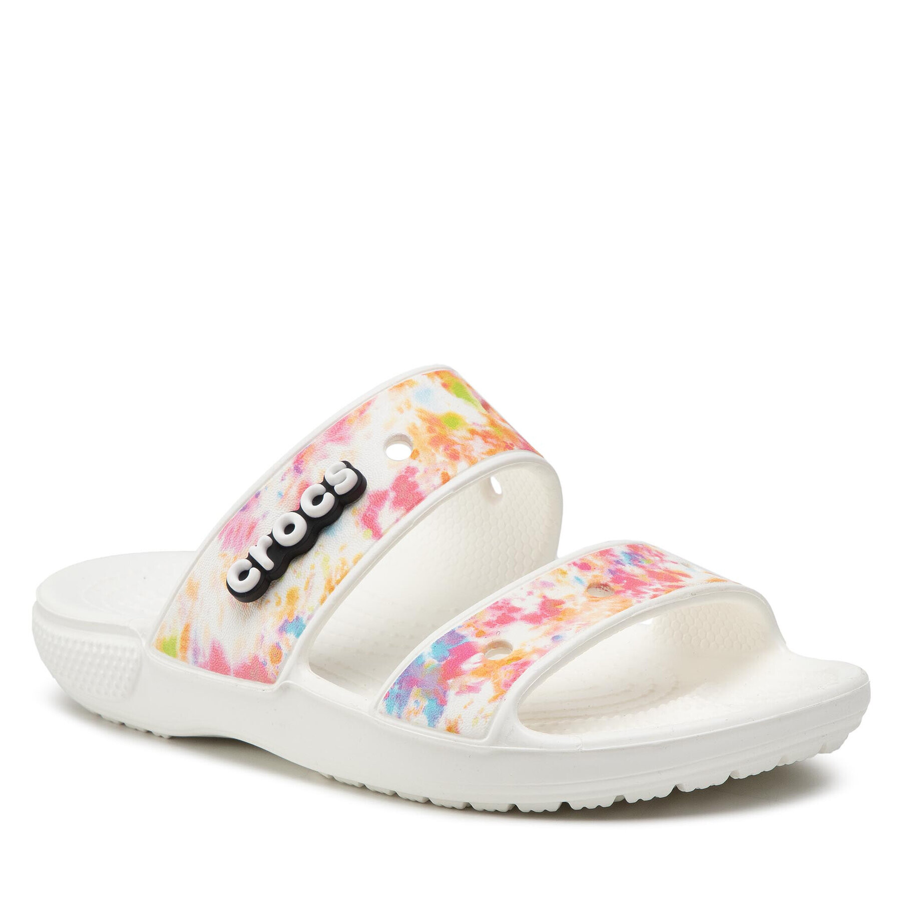 Crocs Șlapi Classic Tiedye 207283 Alb - Pled.ro