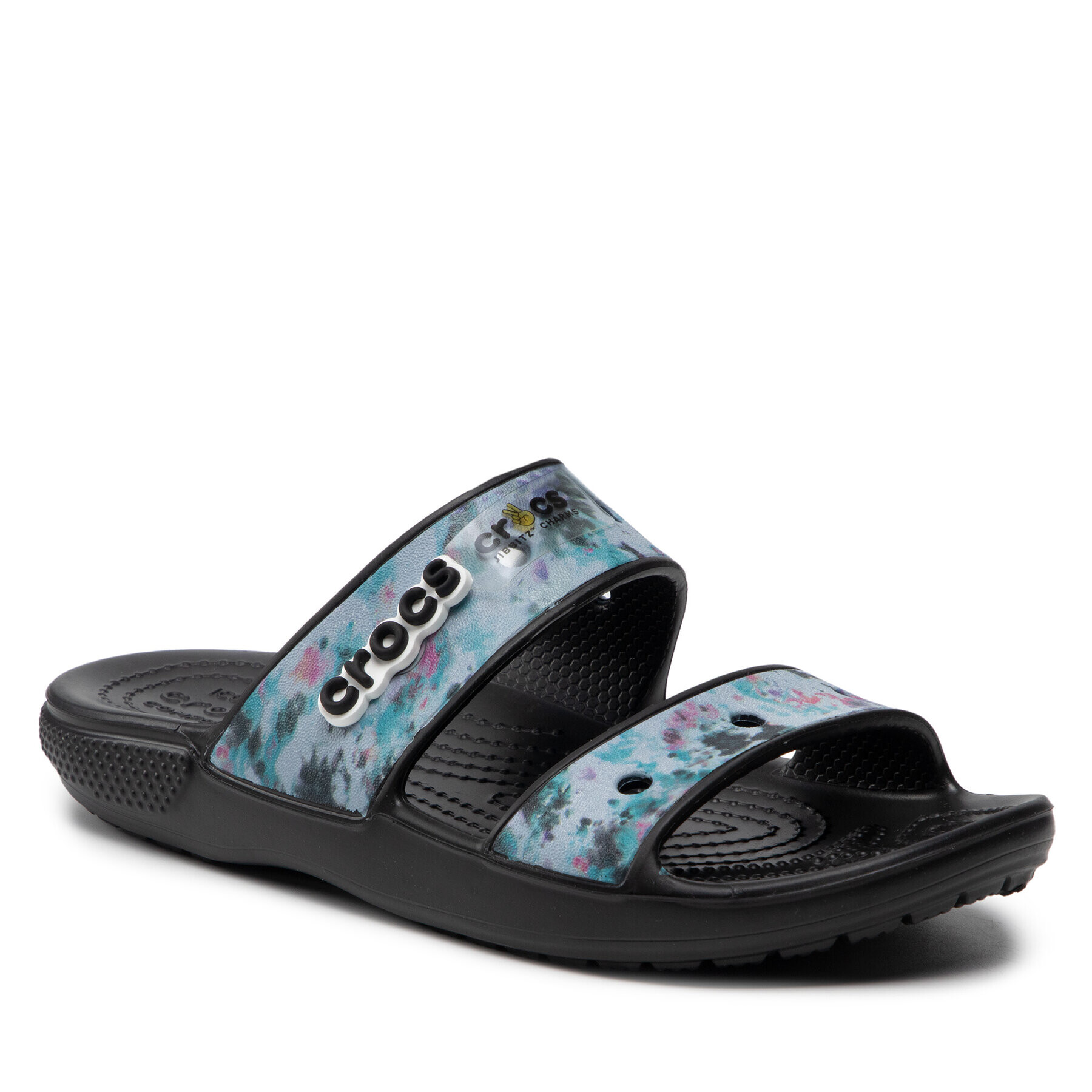 Crocs Șlapi Classic Tiedye 207283 Negru - Pled.ro