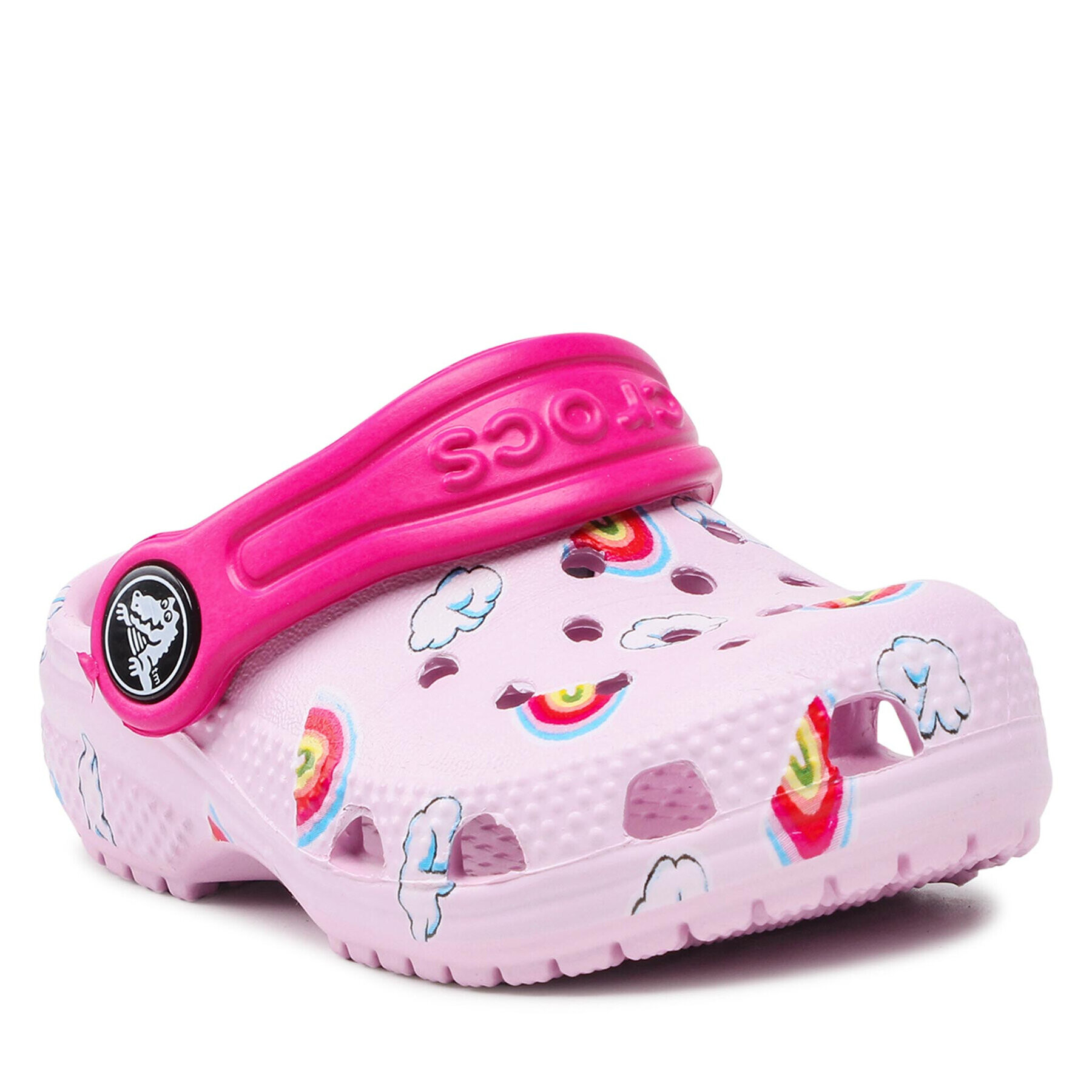 Crocs Șlapi Classictoddler 207321 Roz - Pled.ro