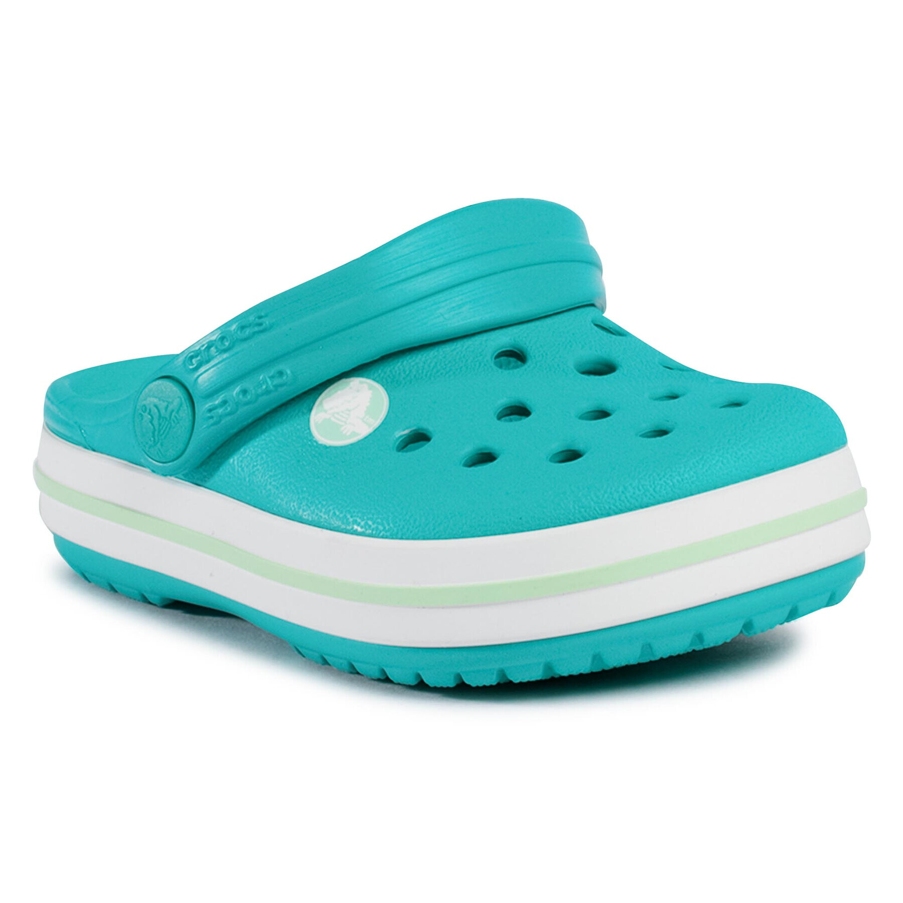 Crocs Șlapi Crocband Clog K 204537 Verde - Pled.ro