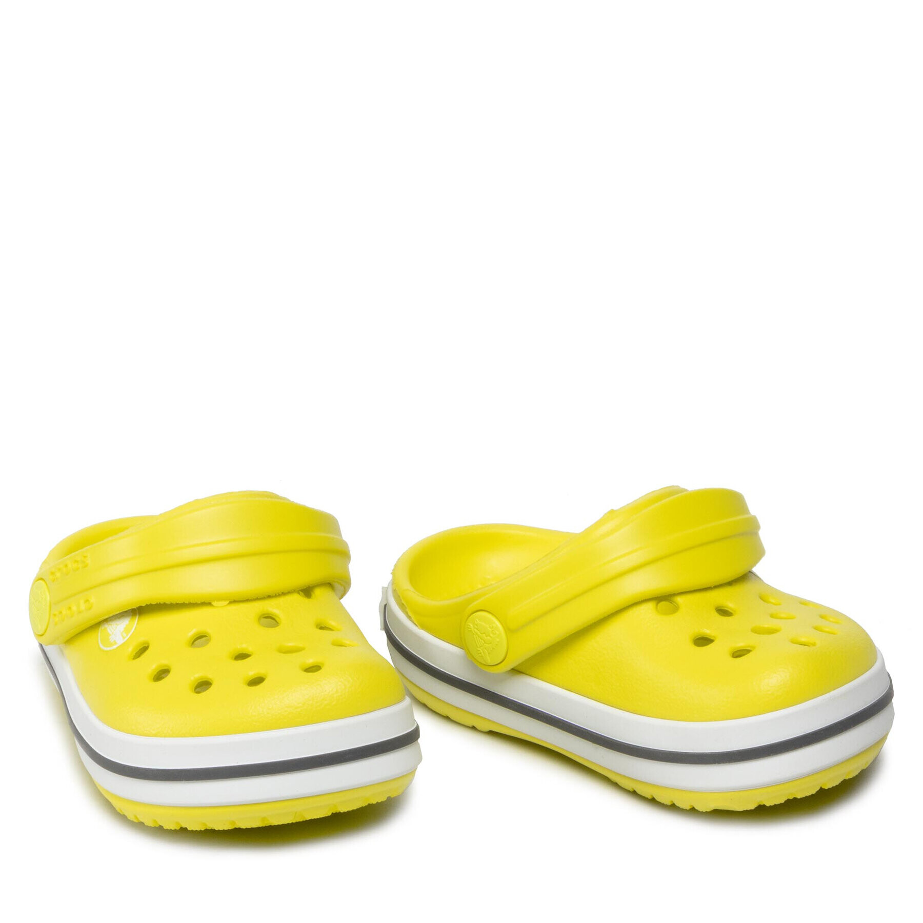 Crocs Șlapi Crocband Clog T 207005-725 Galben - Pled.ro