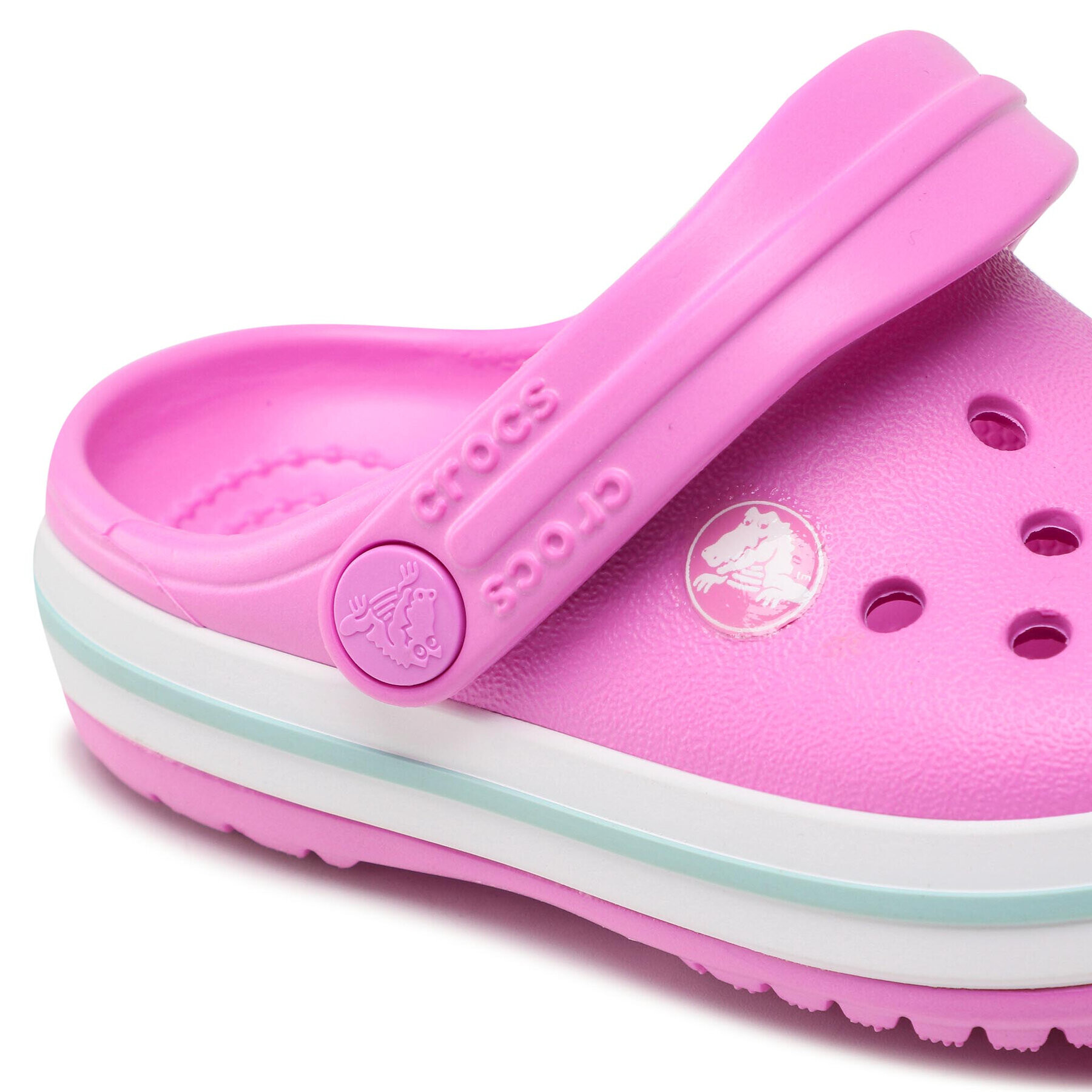 Crocs Șlapi Crocband Clog T 207005 Roz - Pled.ro