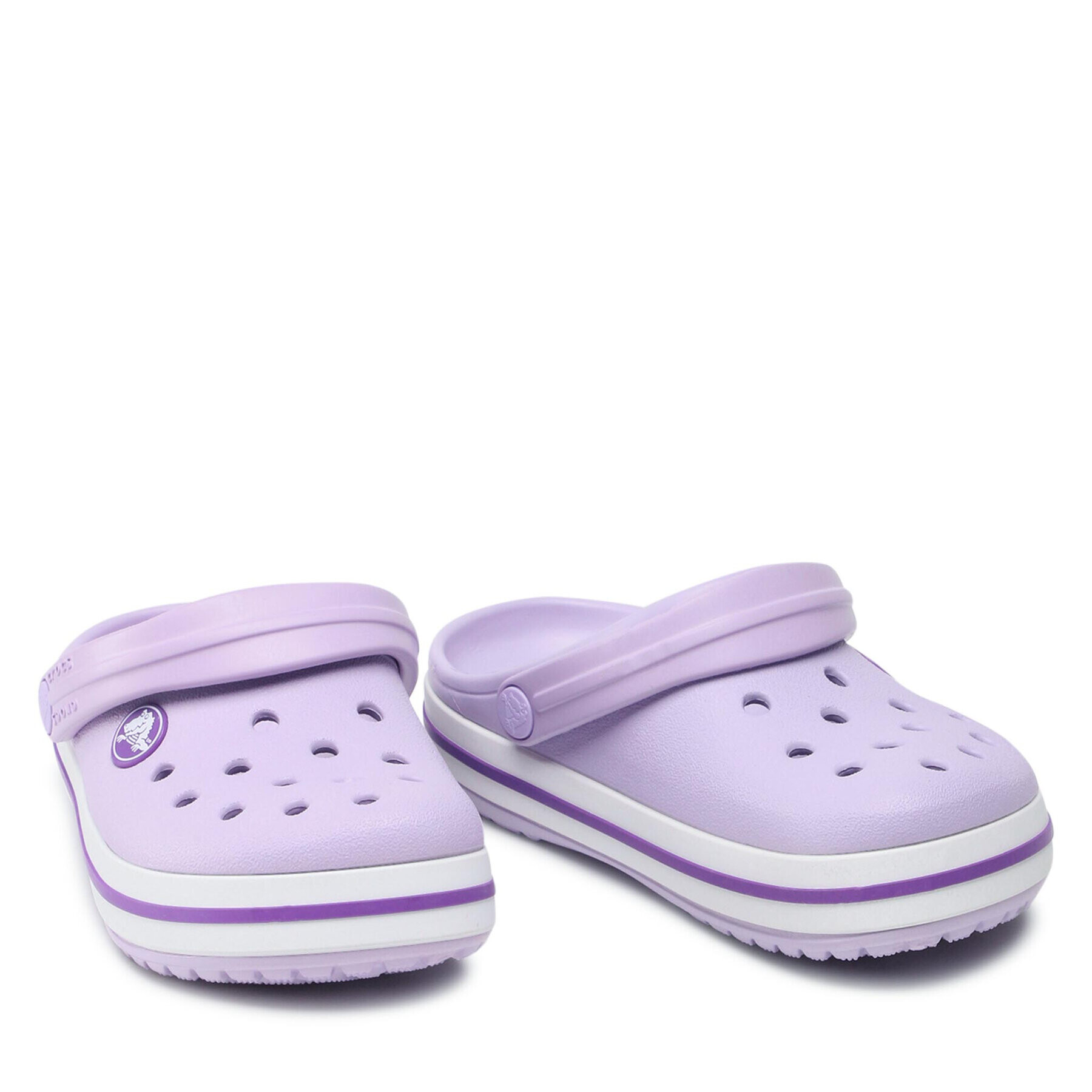 Crocs Șlapi Crocbans Clog T 207005 Violet - Pled.ro