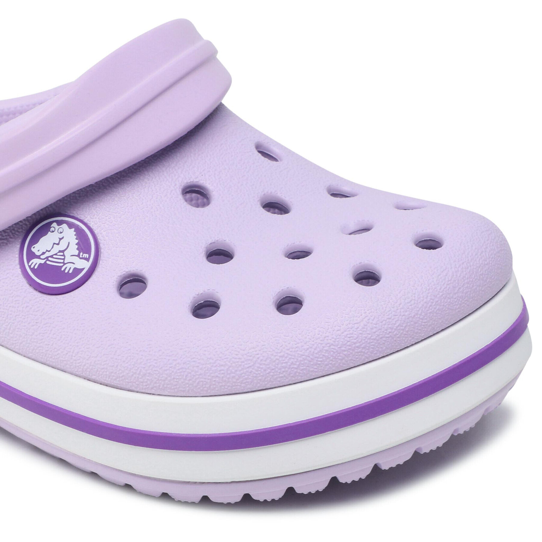 Crocs Șlapi Crocbans Clog T 207005 Violet - Pled.ro